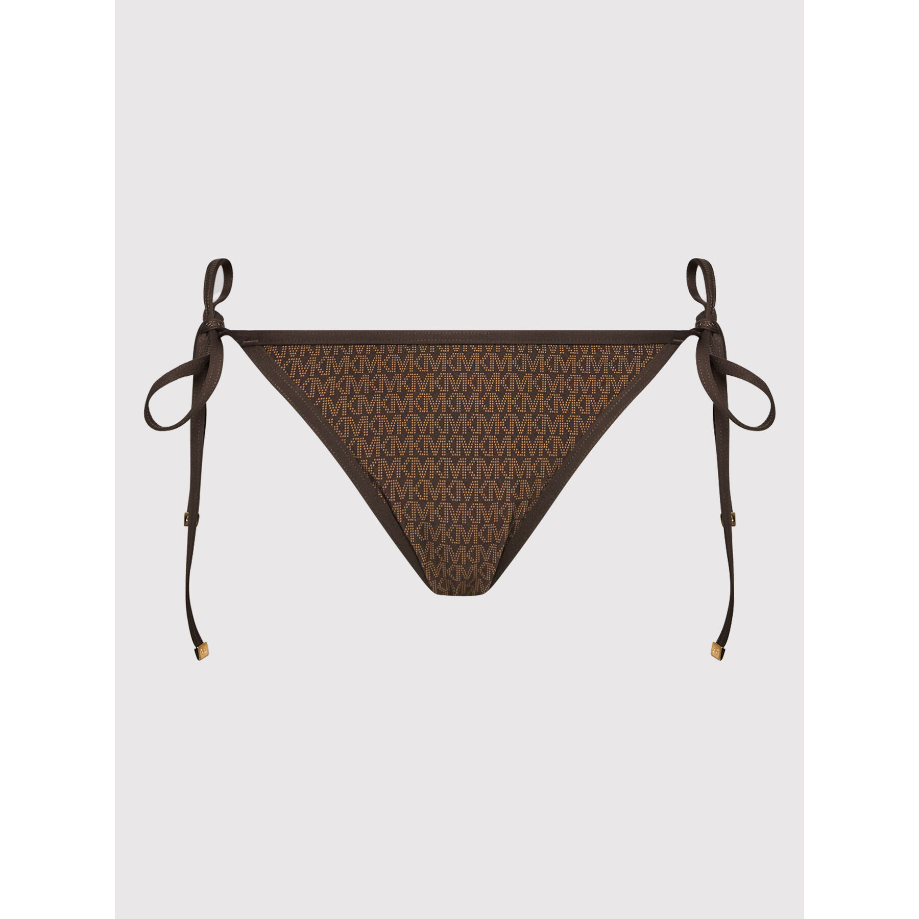 MICHAEL Michael Kors Bikini partea de jos Logo MM7W504 Maro - Pled.ro