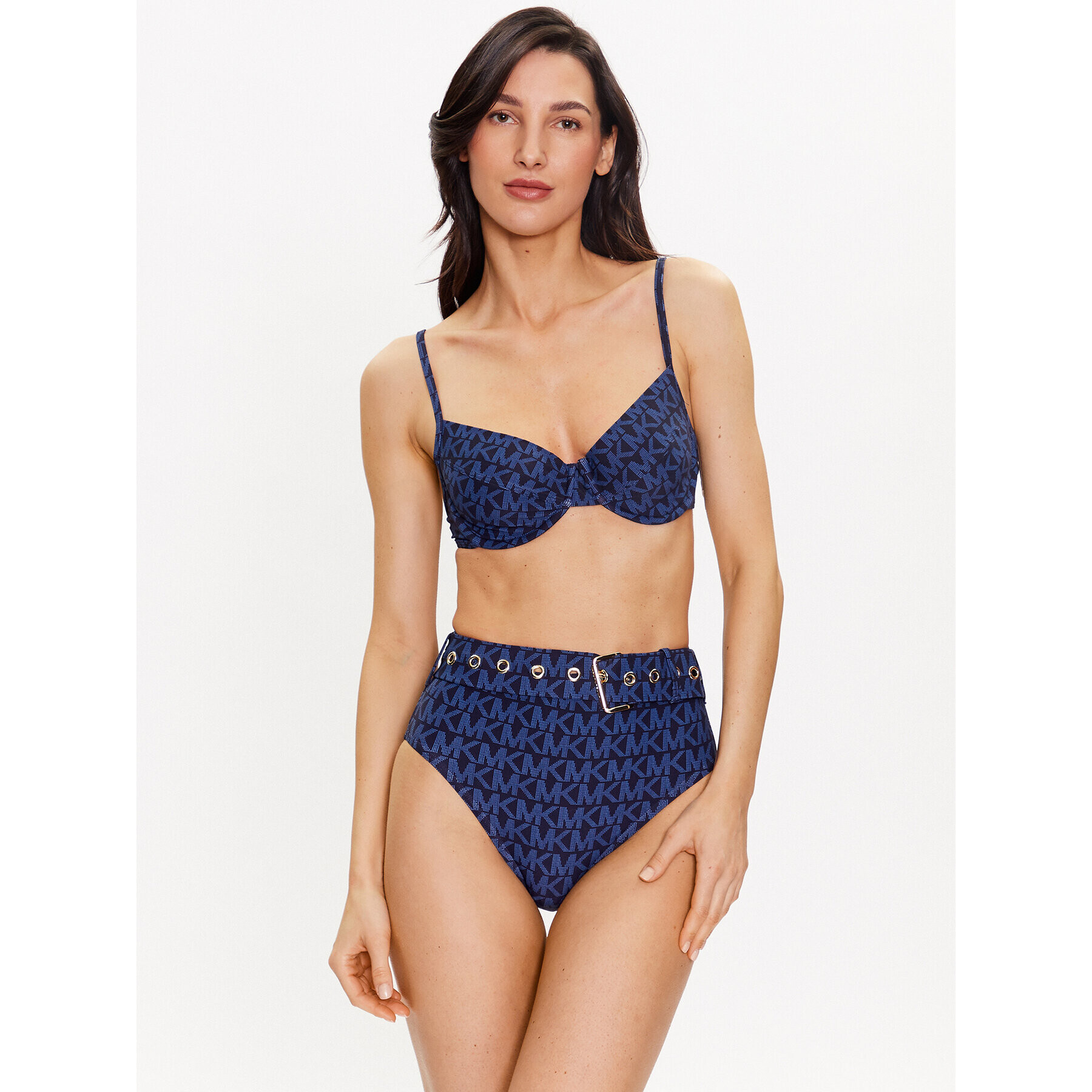 MICHAEL Michael Kors Bikini partea de jos MM2N025 Bleumarin - Pled.ro