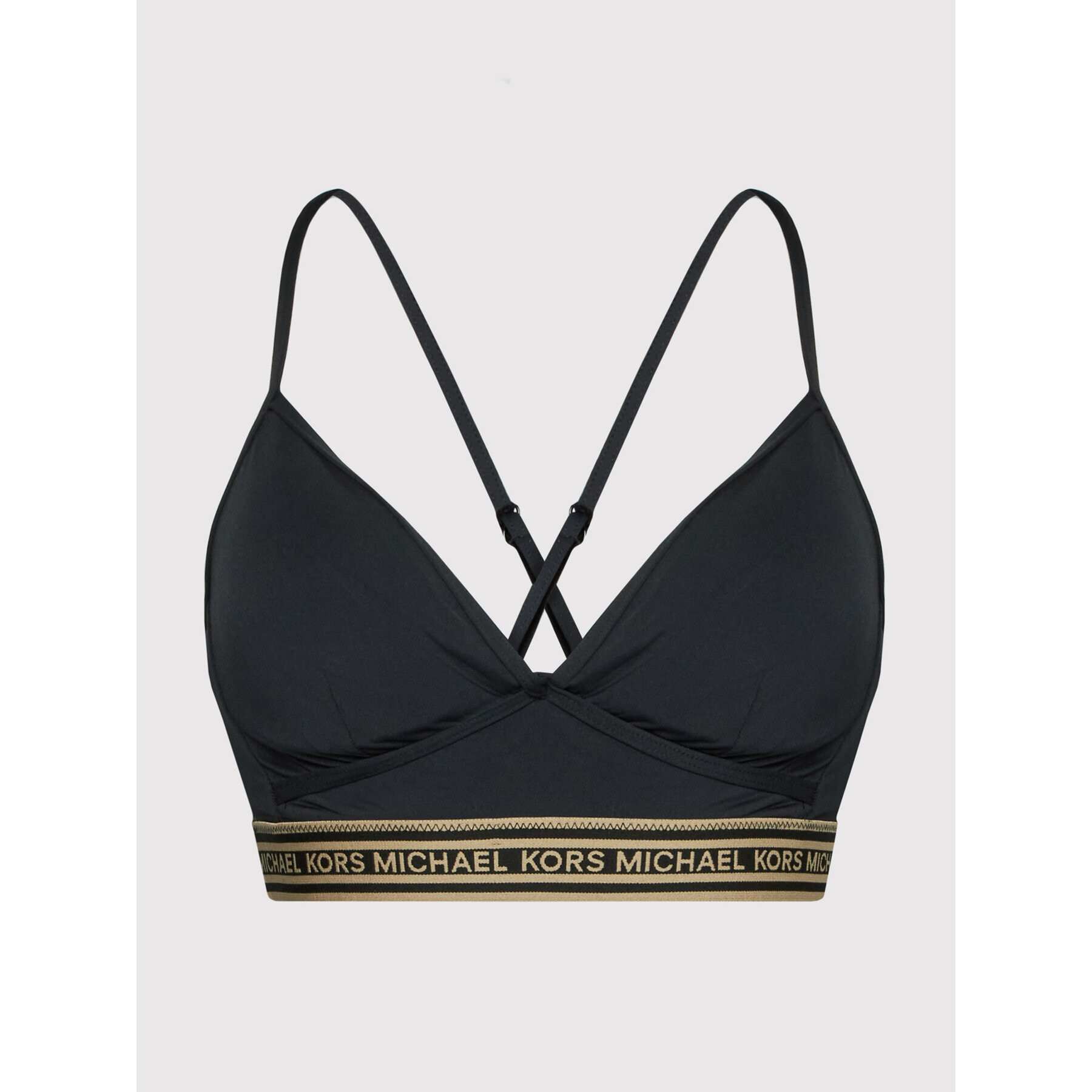 MICHAEL Michael Kors Bikini partea de sus MM1F506 Negru - Pled.ro