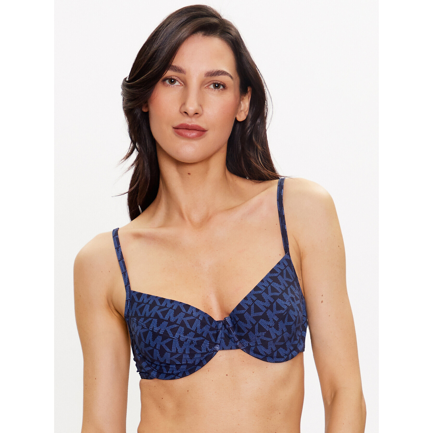 MICHAEL Michael Kors Bikini partea de sus MM2N618 Bleumarin - Pled.ro