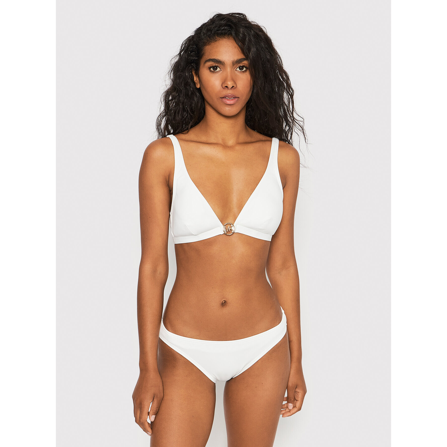 MICHAEL Michael Kors Bikini partea de sus MM7M509 Alb - Pled.ro