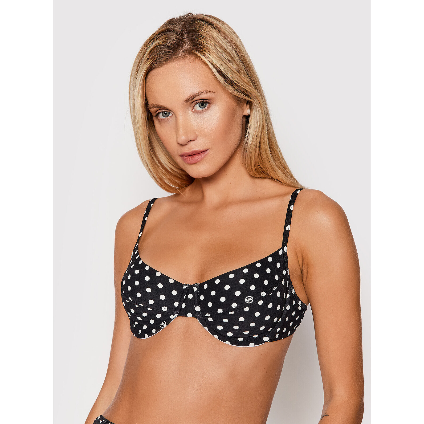 MICHAEL Michael Kors Bikini partea de sus MM8C618 Negru - Pled.ro