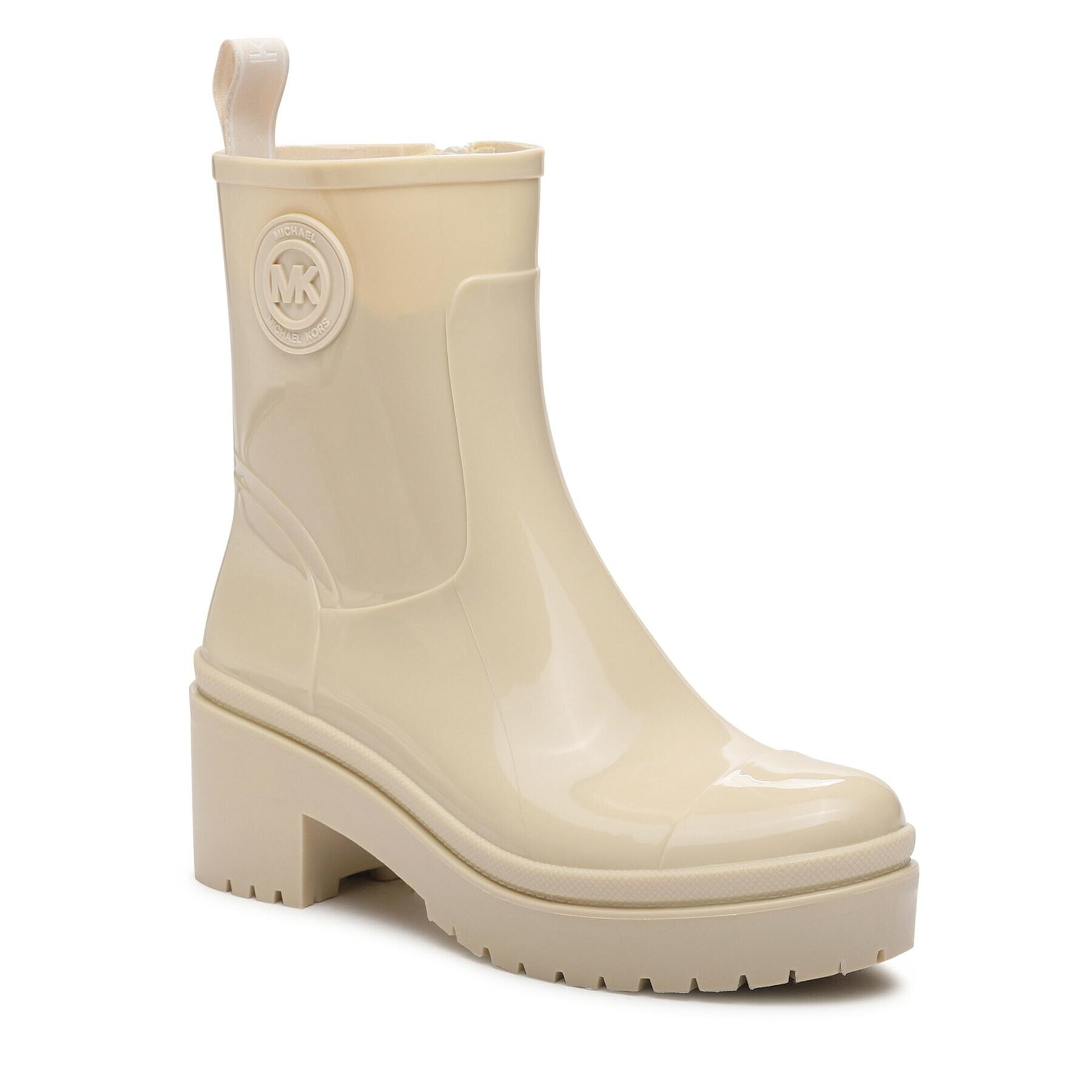 MICHAEL Michael Kors Botine Karis Rainboot 40F3KSMB5Q Écru - Pled.ro