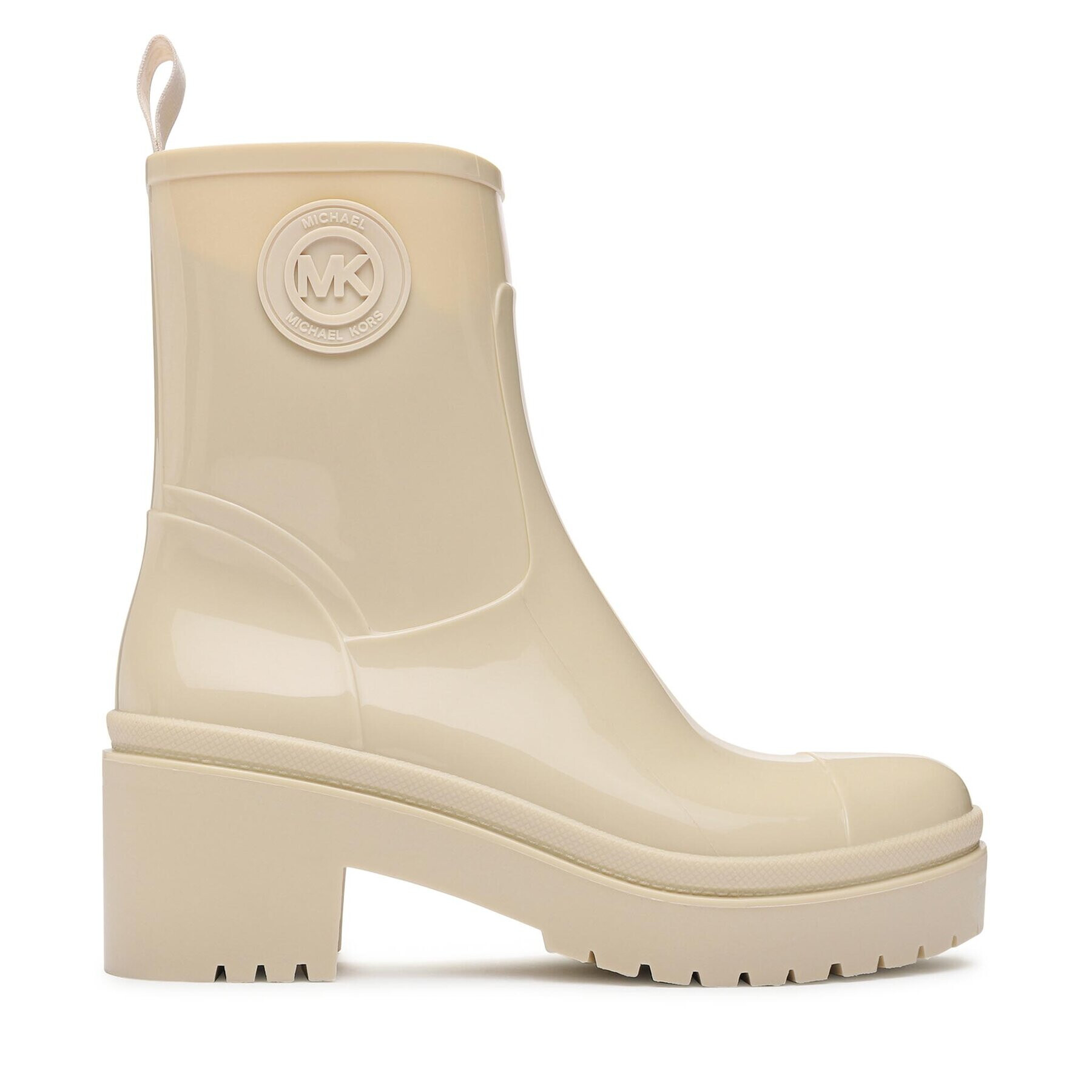 MICHAEL Michael Kors Botine Karis Rainboot 40F3KSMB5Q Écru - Pled.ro