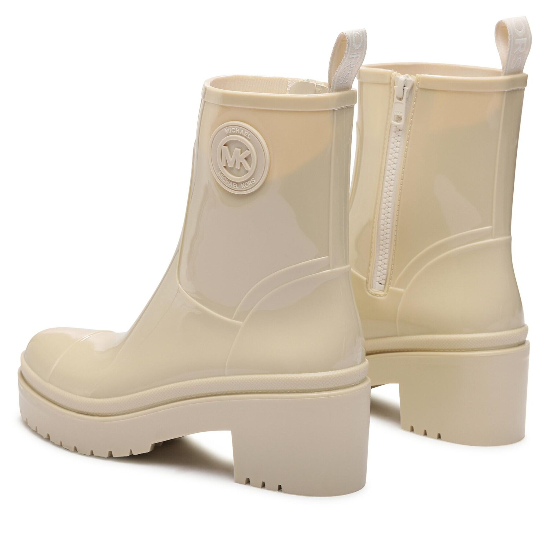 MICHAEL Michael Kors Botine Karis Rainboot 40F3KSMB5Q Écru - Pled.ro