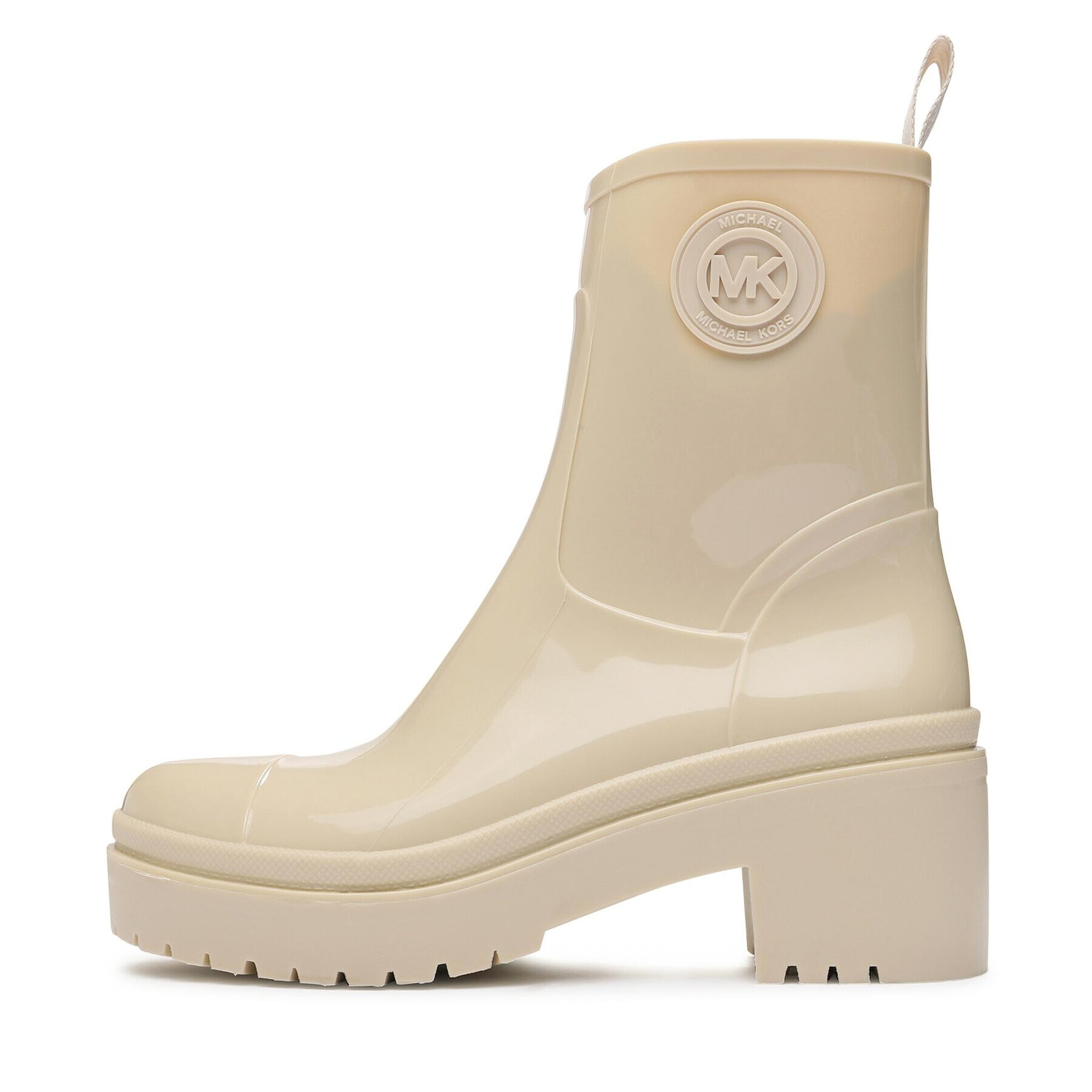 MICHAEL Michael Kors Botine Karis Rainboot 40F3KSMB5Q Écru - Pled.ro