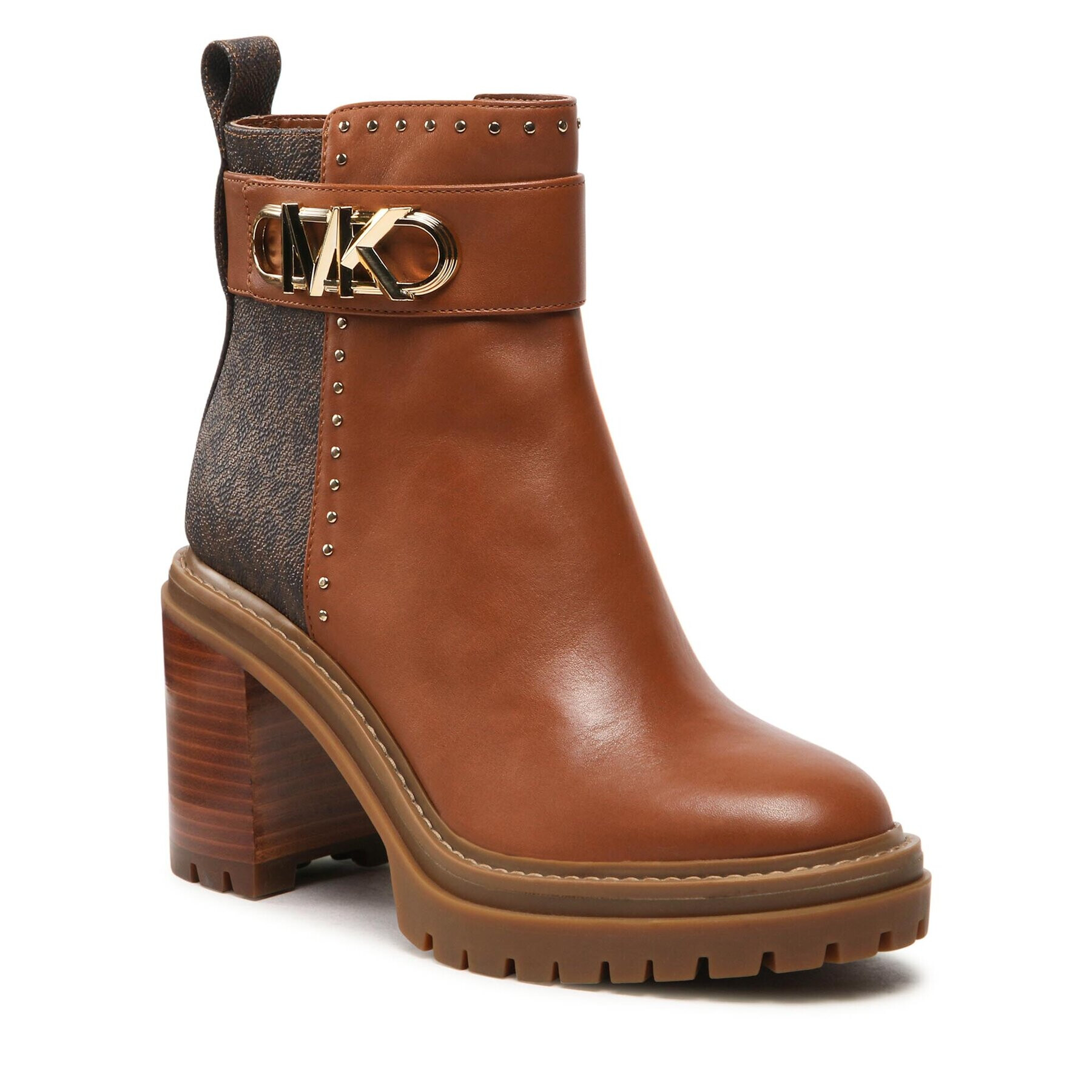 MICHAEL Michael Kors Botine Parker Lug Bootie 40F2PKME8L Maro - Pled.ro