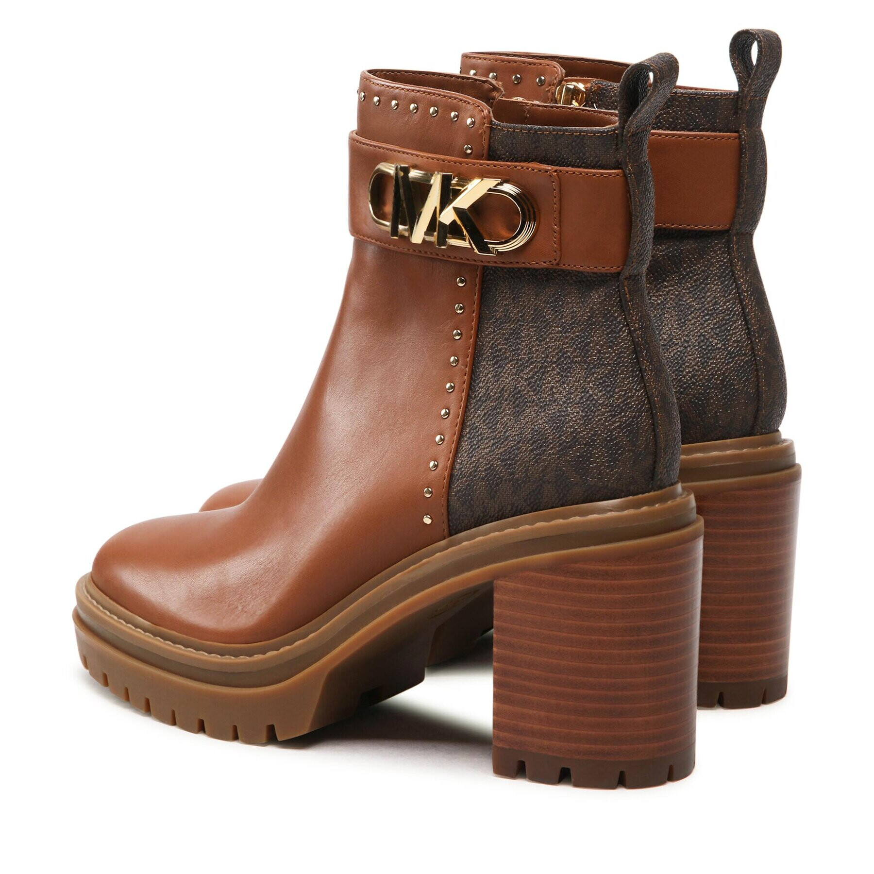 MICHAEL Michael Kors Botine Parker Lug Bootie 40F2PKME8L Maro - Pled.ro