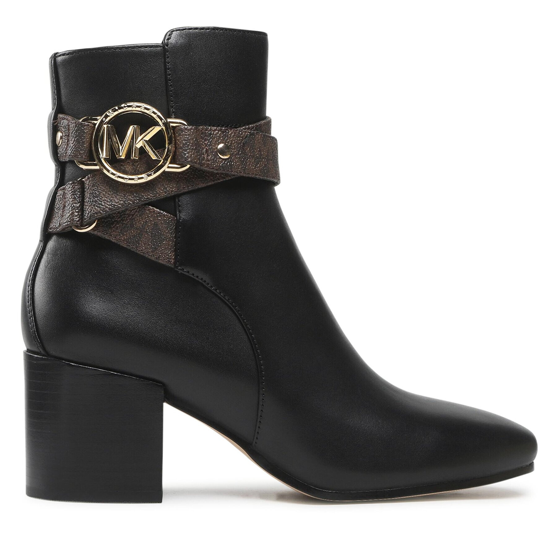 MICHAEL Michael Kors Botine Rory Mid Bootie 40F2ROME3L Negru - Pled.ro