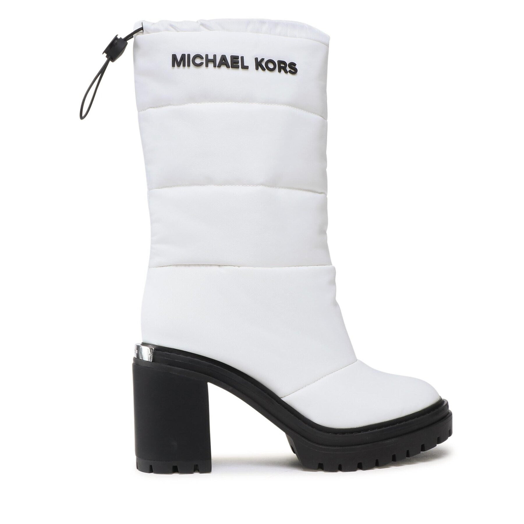 MICHAEL Michael Kors Cizme Holt Quilted Boot 40F2HOMB5D Alb - Pled.ro