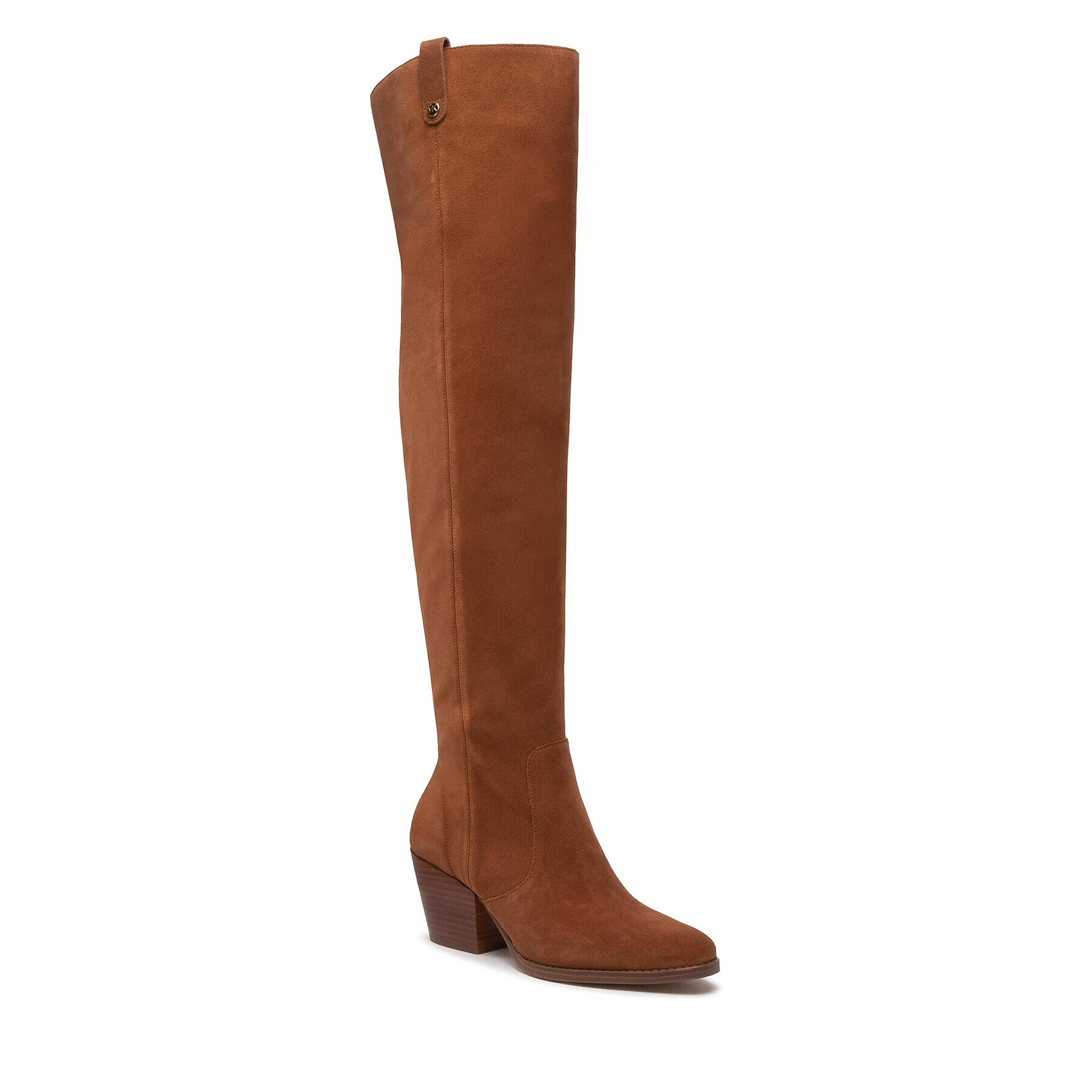 MICHAEL Michael Kors Cizme lungi muschetar Harlow Otk Boot 40T2HLMB5S Maro - Pled.ro