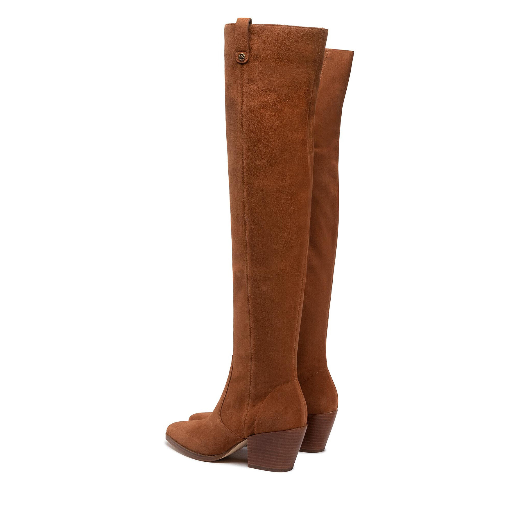 MICHAEL Michael Kors Cizme lungi muschetar Harlow Otk Boot 40T2HLMB5S Maro - Pled.ro