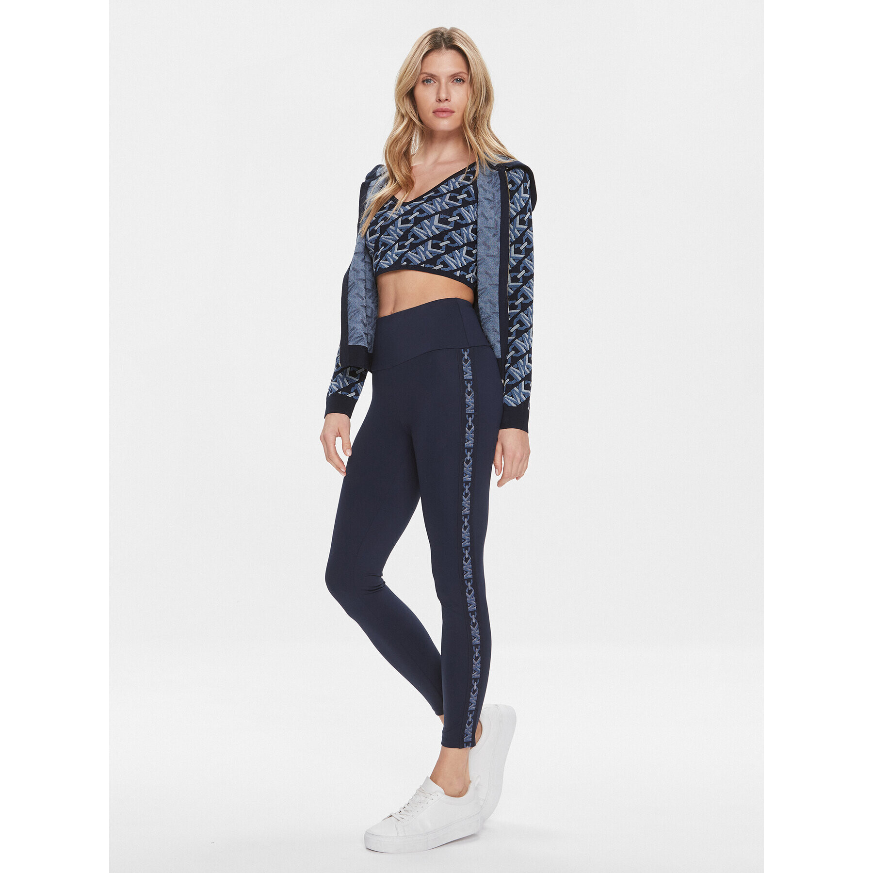 MICHAEL Michael Kors Colanți MR430KT1RE Bleumarin Skinny Fit - Pled.ro