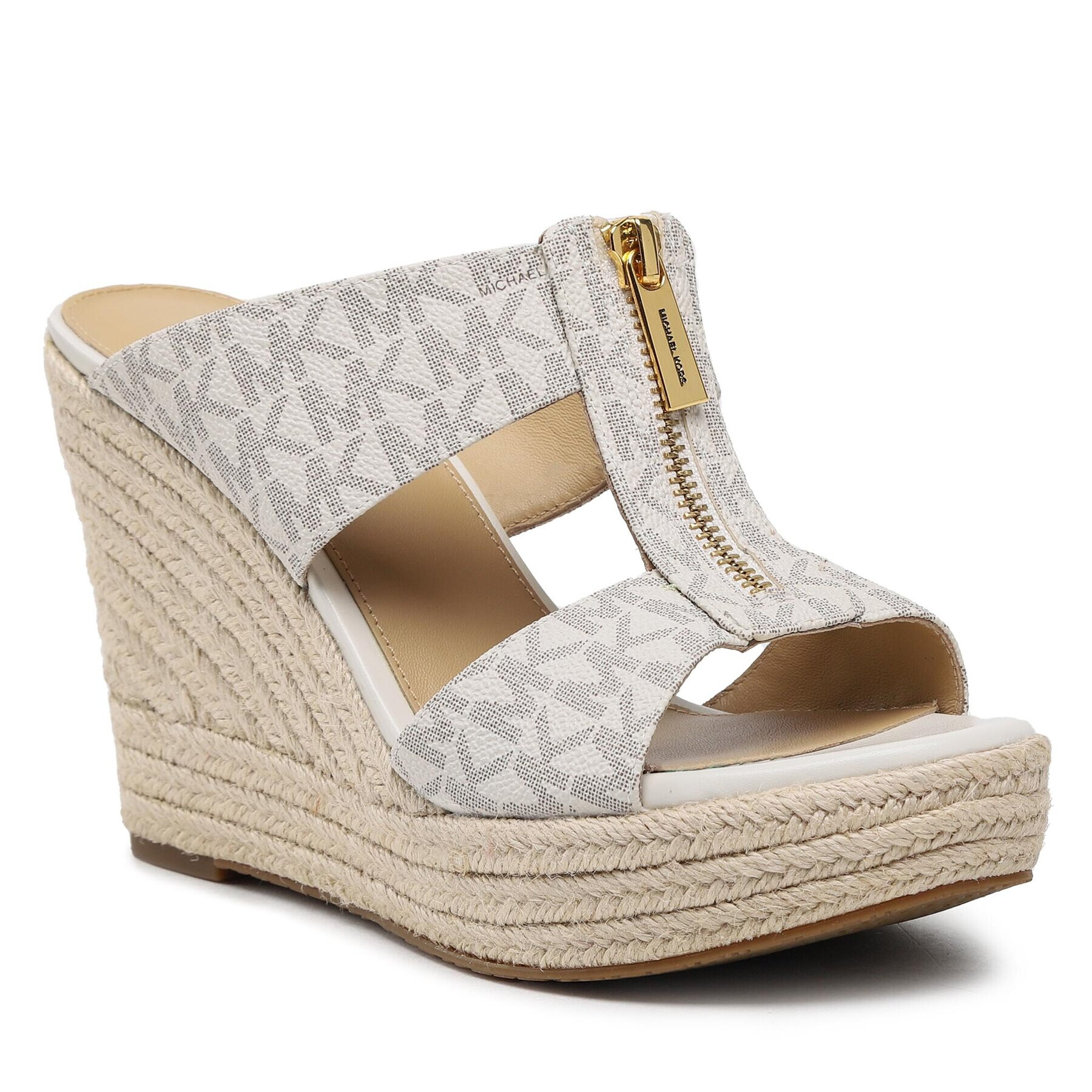 MICHAEL Michael Kors Espadrile Bradley Mule 40S3BYMS1B Écru - Pled.ro