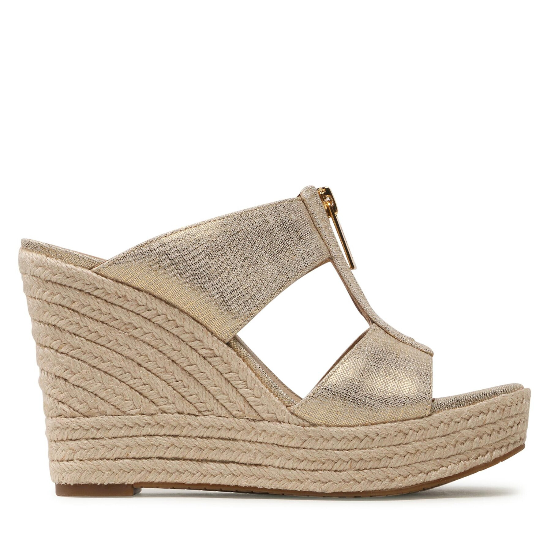 MICHAEL Michael Kors Espadrile Bradley Mule 40S3BYMS2D Auriu - Pled.ro