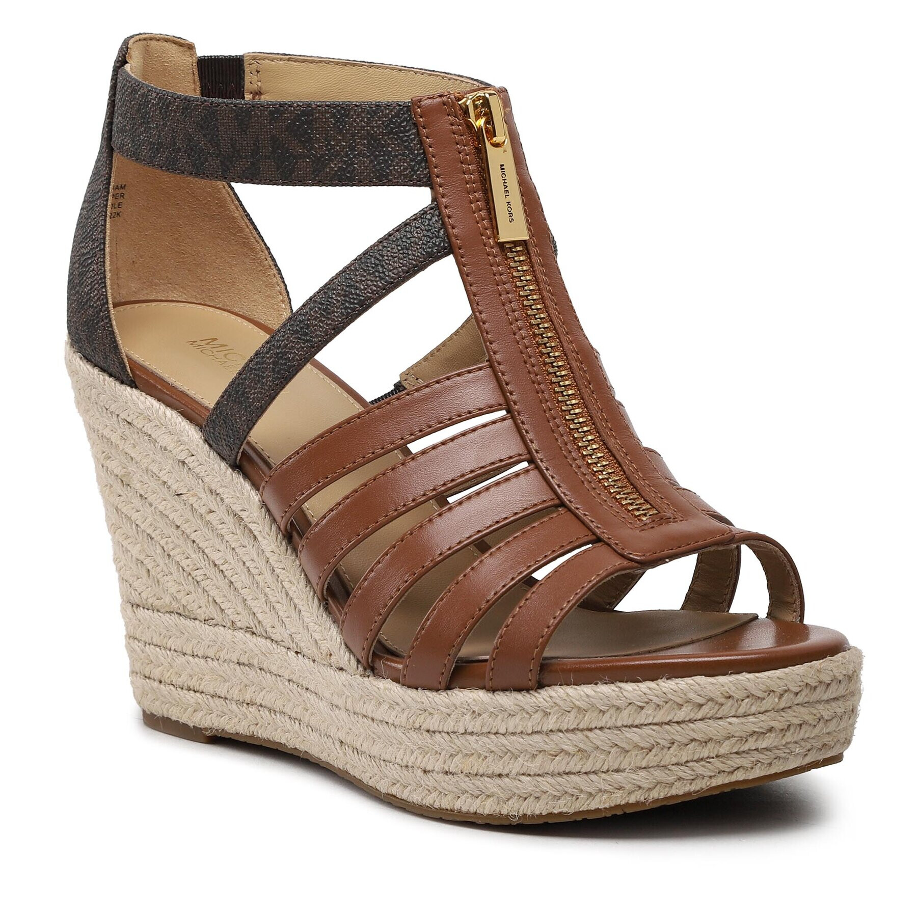 MICHAEL Michael Kors Espadrile Bradley Wedge 40S3BYMS2B Maro - Pled.ro