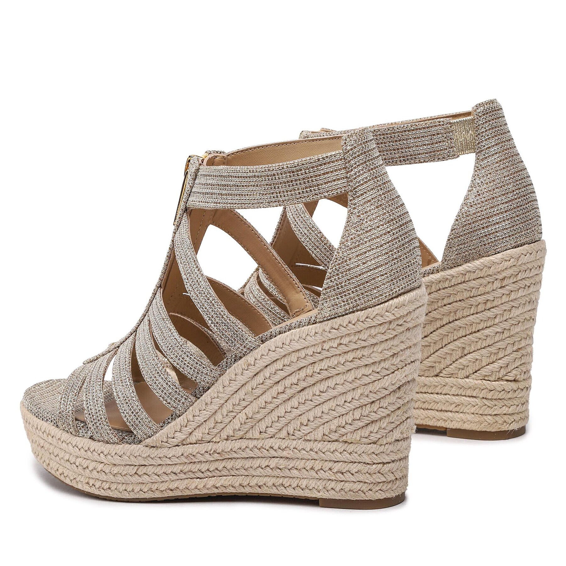 MICHAEL Michael Kors Espadrile Bradley Wedge 40S3BYMS3D Auriu - Pled.ro