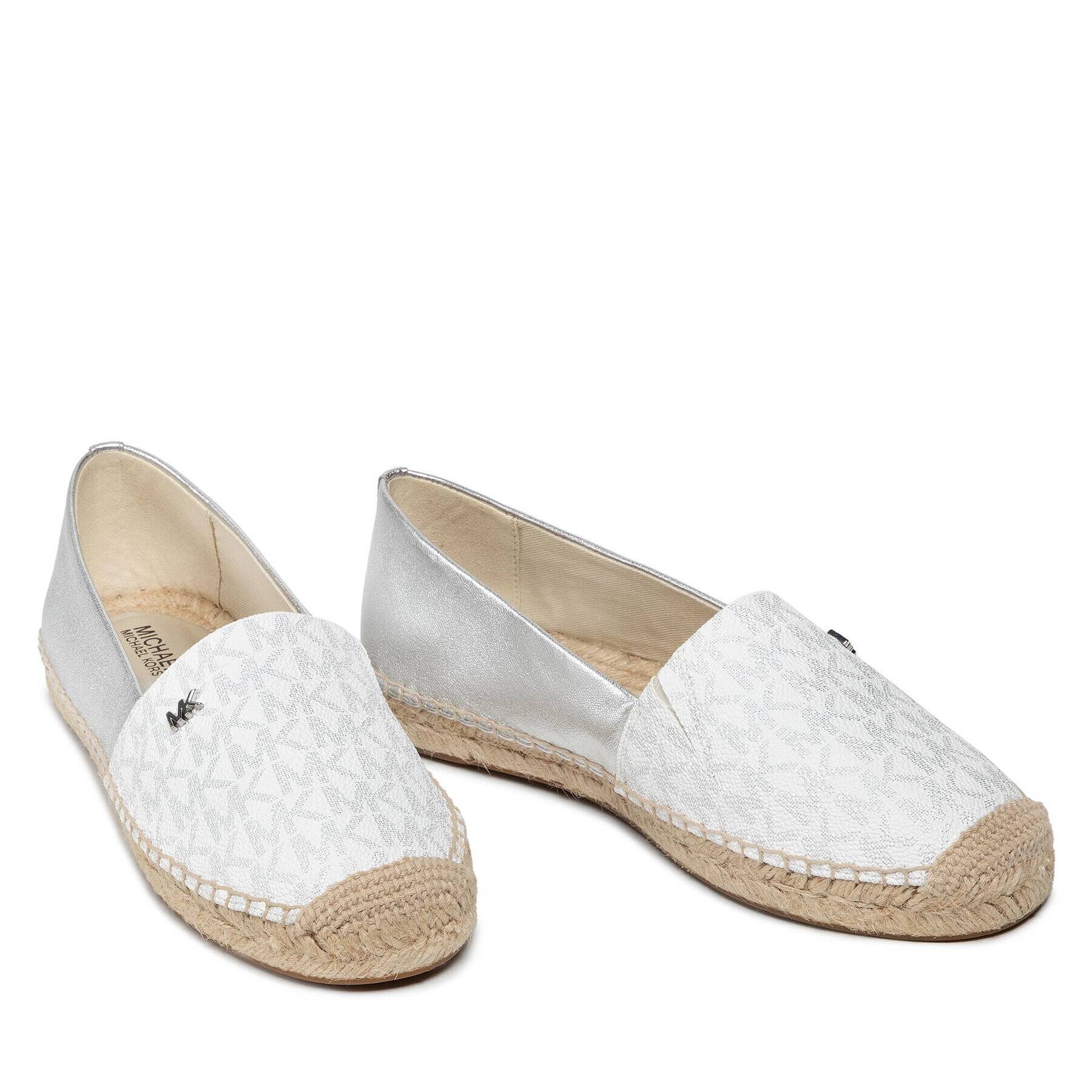 MICHAEL Michael Kors Espadrile Kendrick Slip On 40R2KNFP3B Alb - Pled.ro