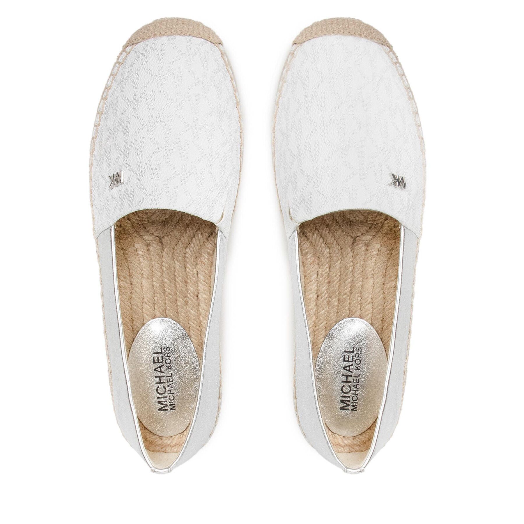 MICHAEL Michael Kors Espadrile Kendrick Slip On 40R2KNFP3B Alb - Pled.ro