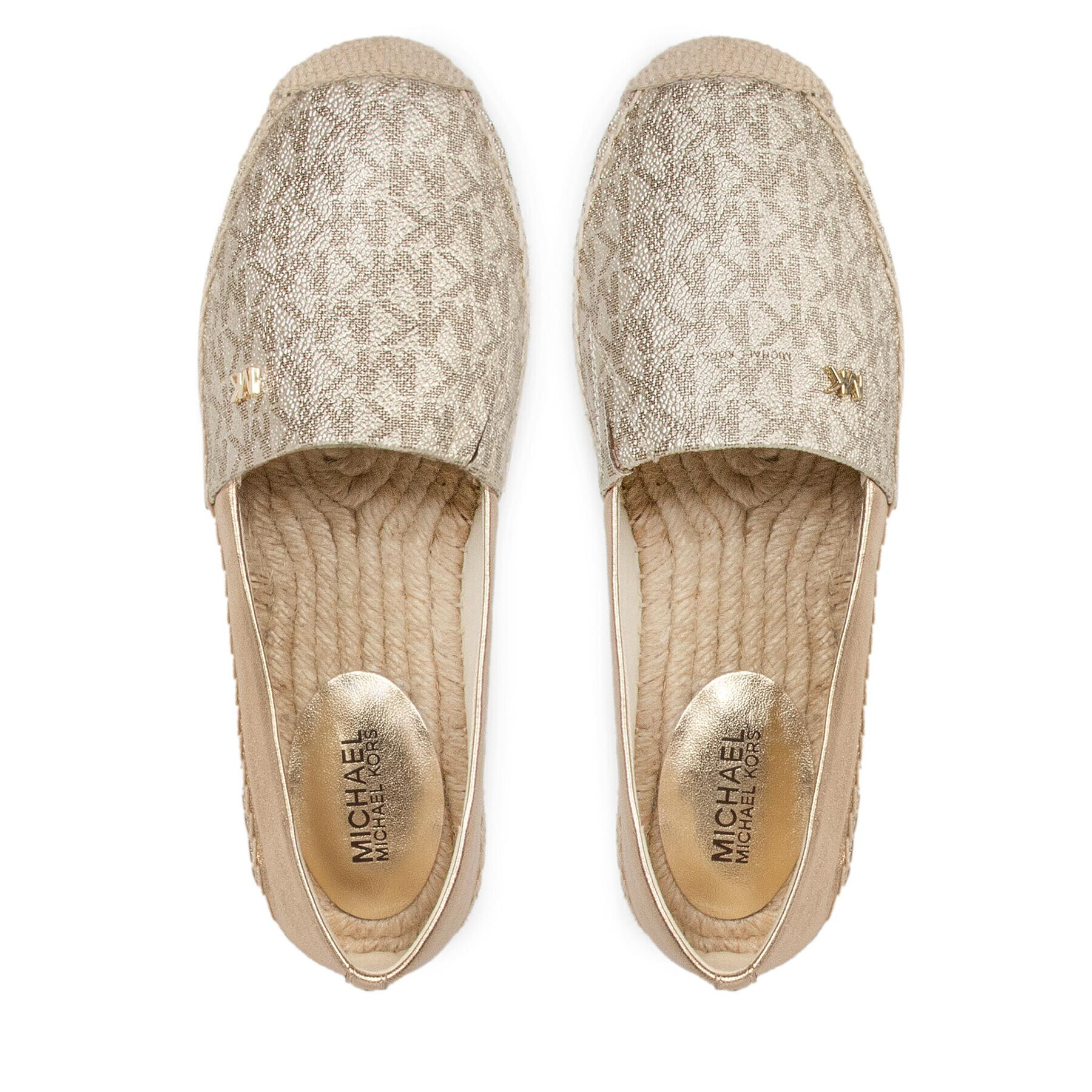 MICHAEL Michael Kors Espadrile Kendrick Slip On 40R2KNFP4B Auriu - Pled.ro