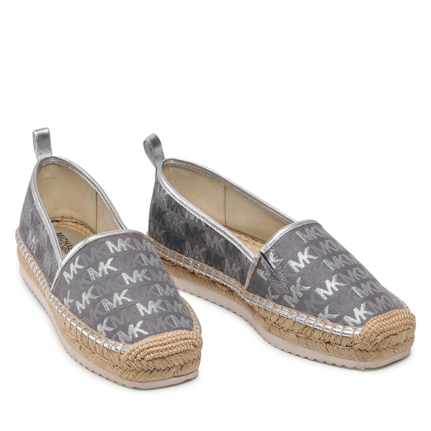 MICHAEL Michael Kors Espadrile Lenny Espadrille 40R2LNFP1Y Gri - Pled.ro