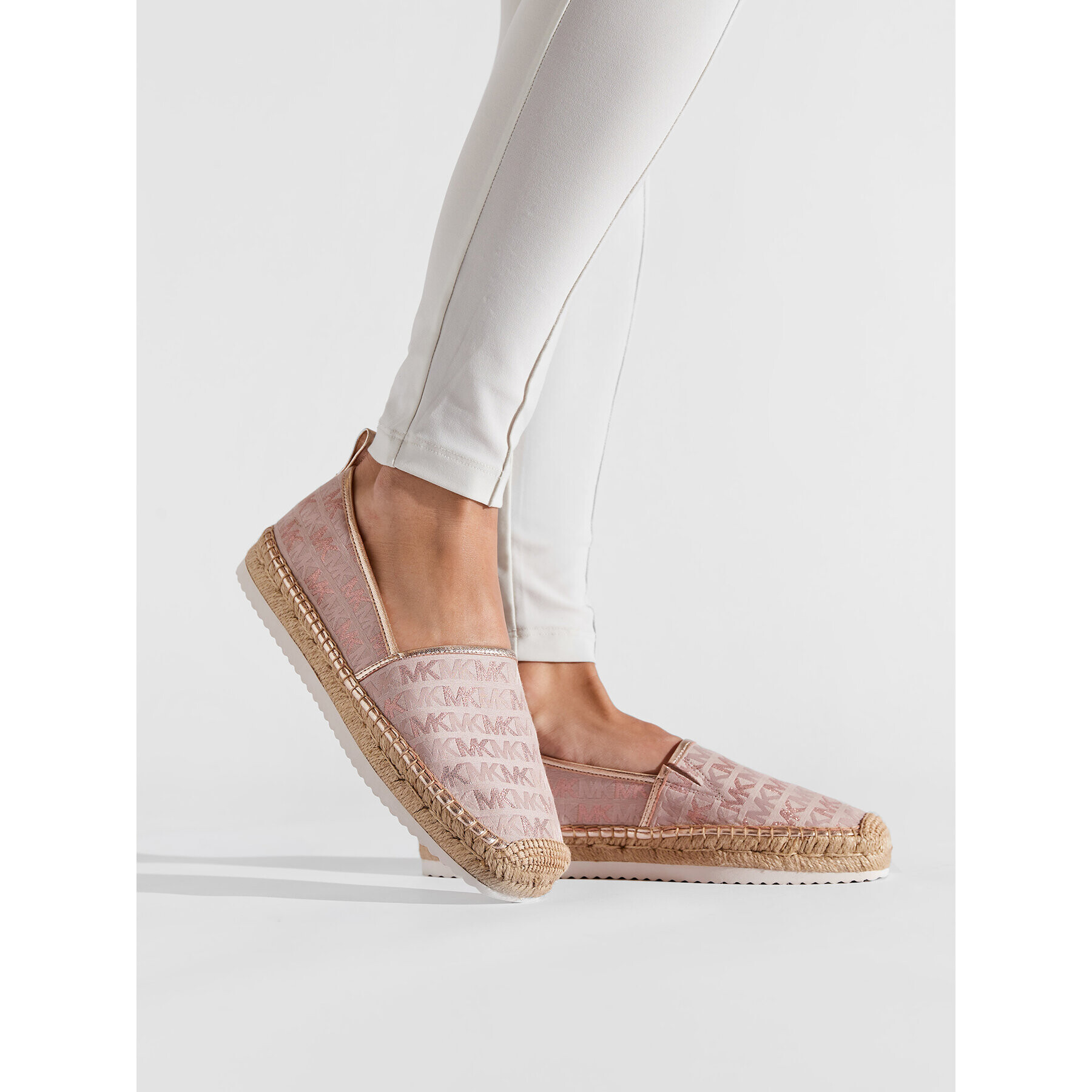 MICHAEL Michael Kors Espadrile Lenny Espadrille 40R2LNFP1Y Roz - Pled.ro