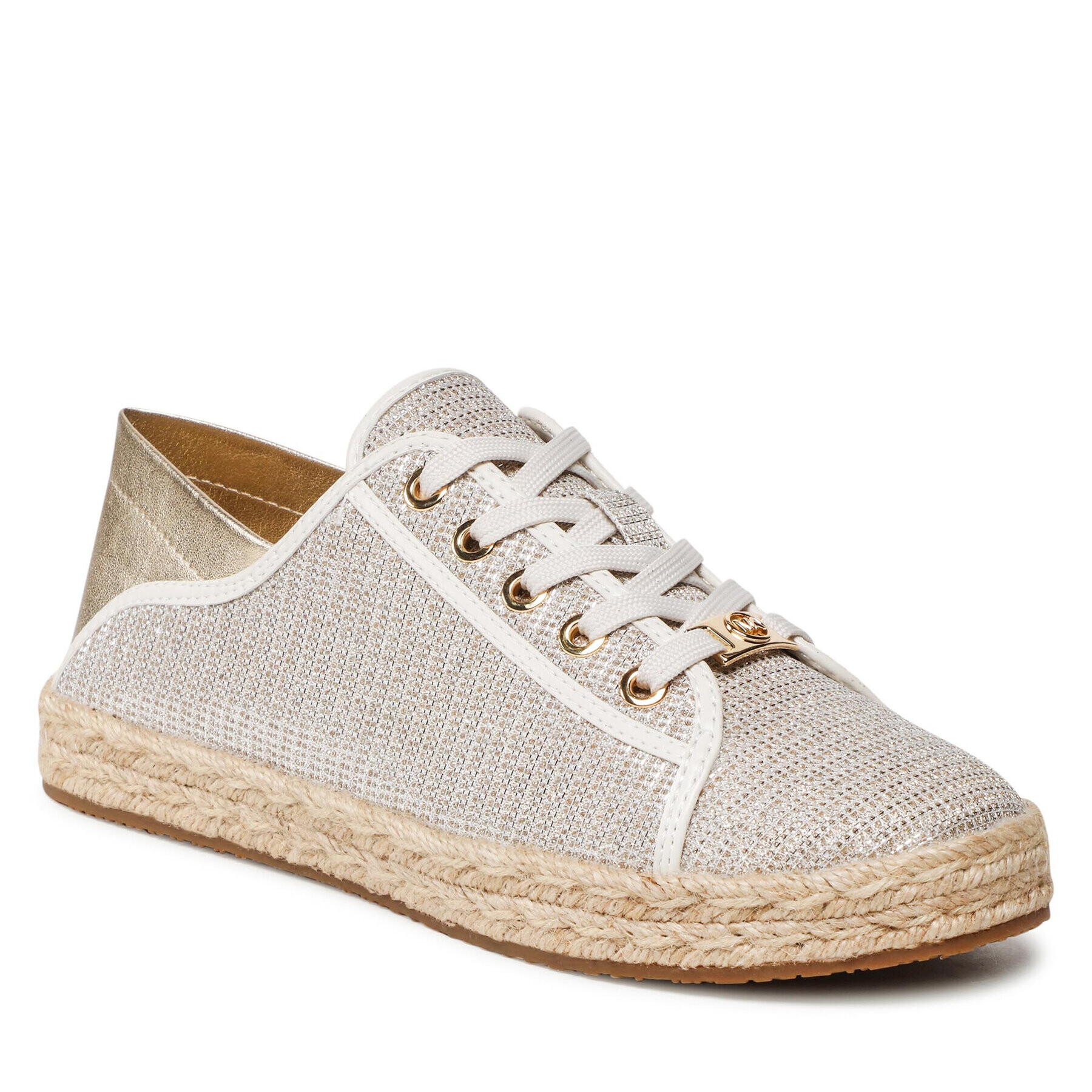 MICHAEL Michael Kors Espadrile Libby Slide 43S2LBFS1D Auriu - Pled.ro