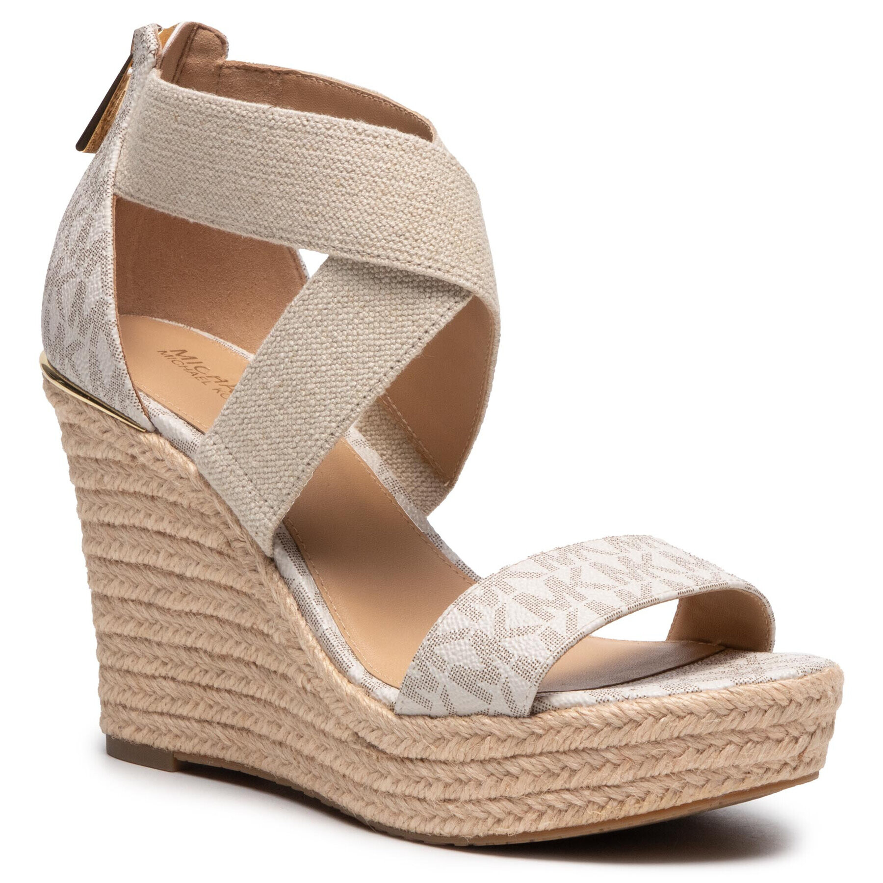 MICHAEL Michael Kors Espadrile Prue Wedge 40S0PRMS2B Bej - Pled.ro