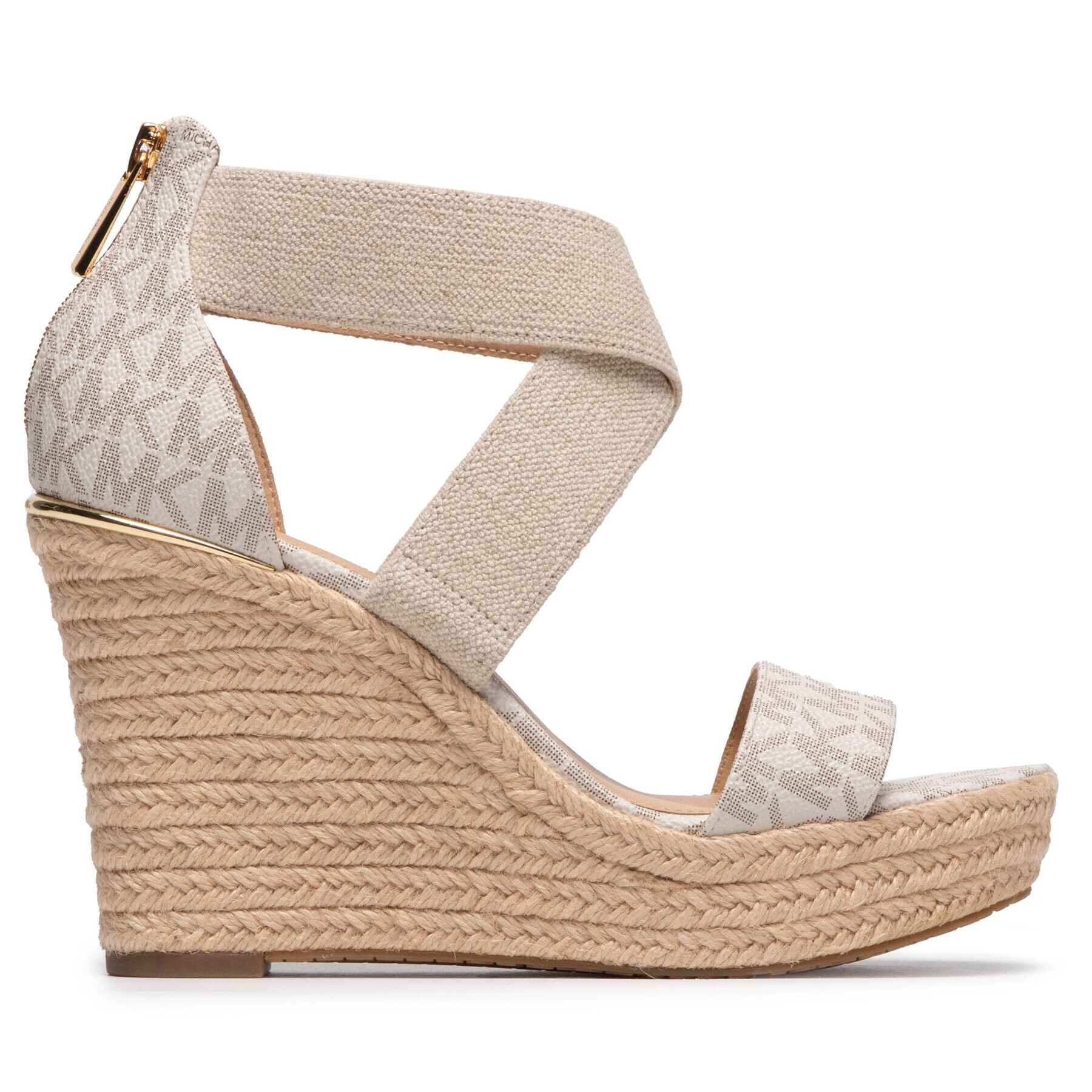 MICHAEL Michael Kors Espadrile Prue Wedge 40S0PRMS2B Bej - Pled.ro