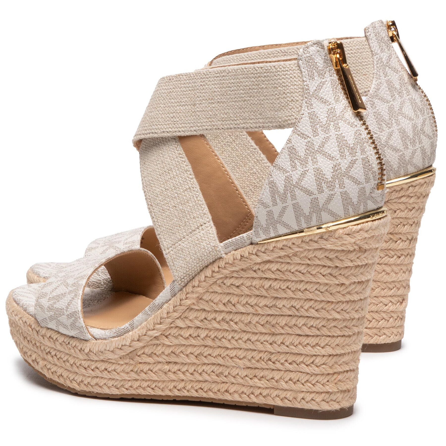 MICHAEL Michael Kors Espadrile Prue Wedge 40S0PRMS2B Bej - Pled.ro