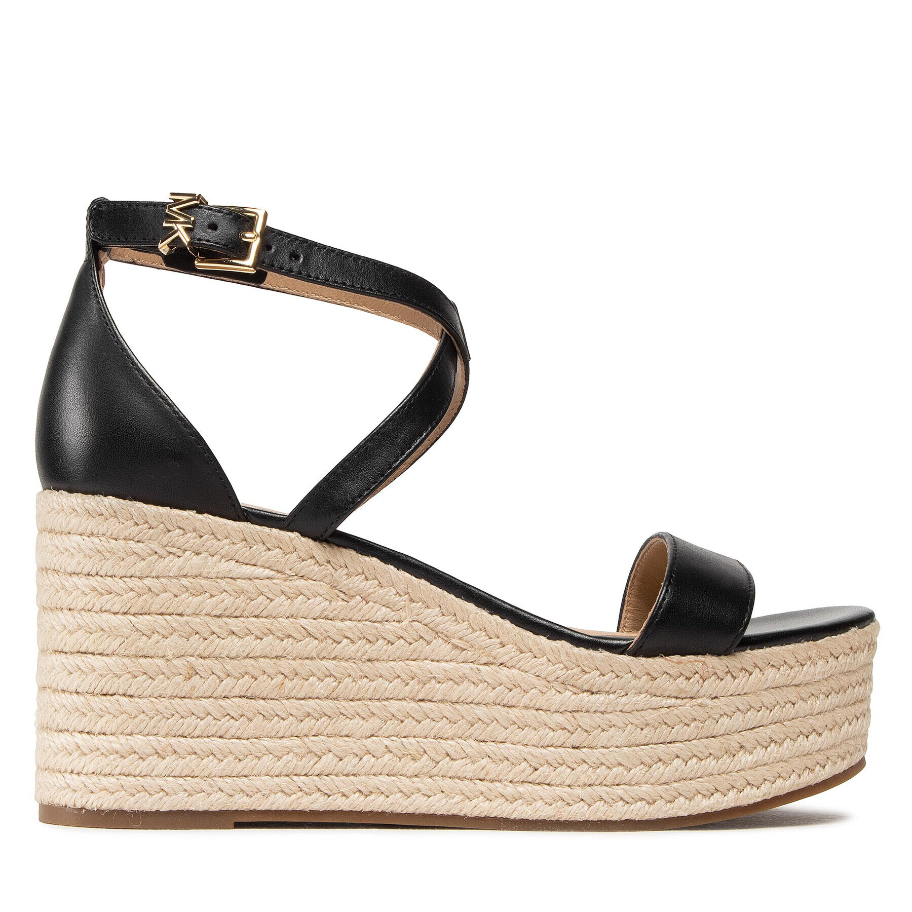 MICHAEL Michael Kors Espadrile Serena Wedge Espadrille 40S2SEMS1L Negru - Pled.ro