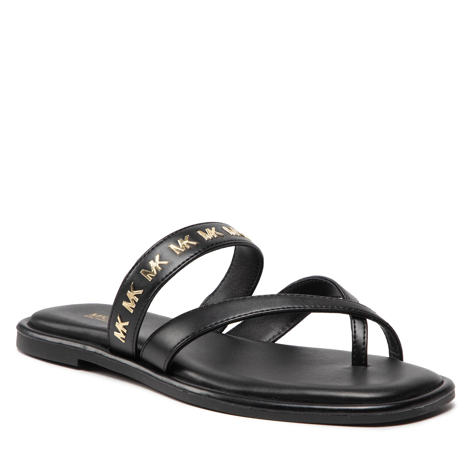 MICHAEL Michael Kors Flip flop Alba Thong Slide 40T2ALFA1L Negru - Pled.ro