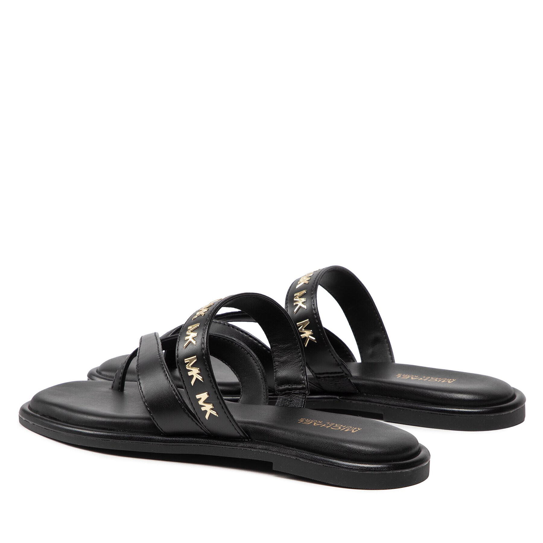 MICHAEL Michael Kors Flip flop Alba Thong Slide 40T2ALFA1L Negru - Pled.ro