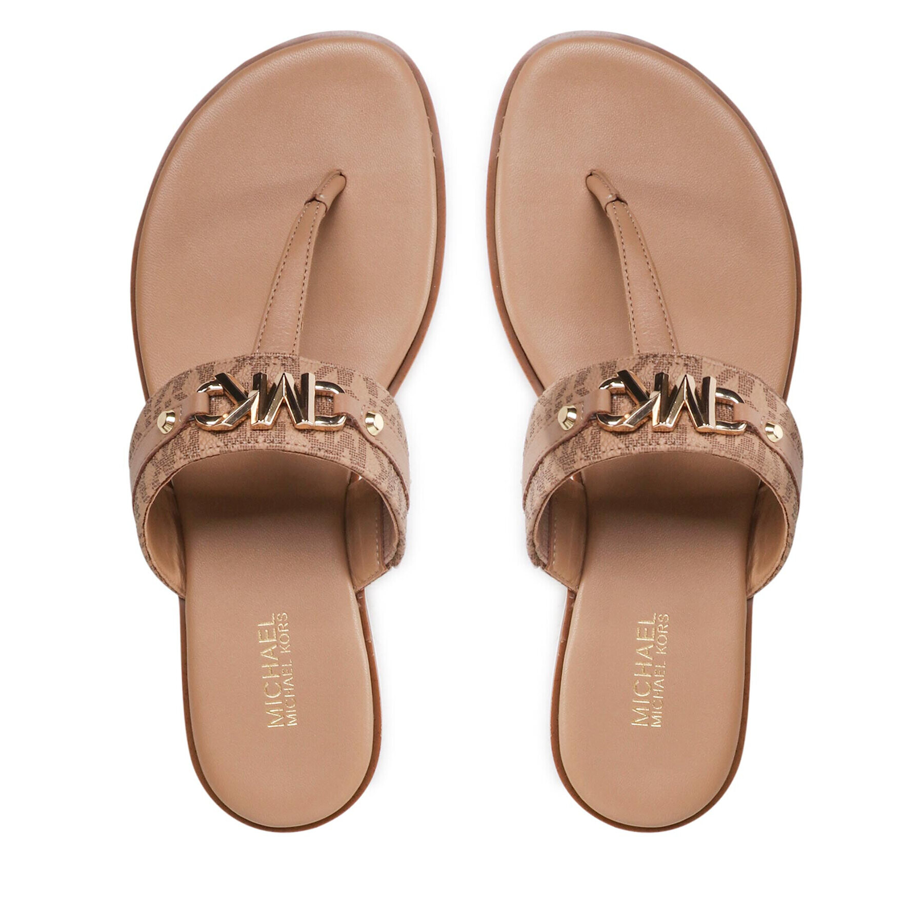 MICHAEL Michael Kors Flip flop Farrah Thong 40R2FHFA1B Maro - Pled.ro