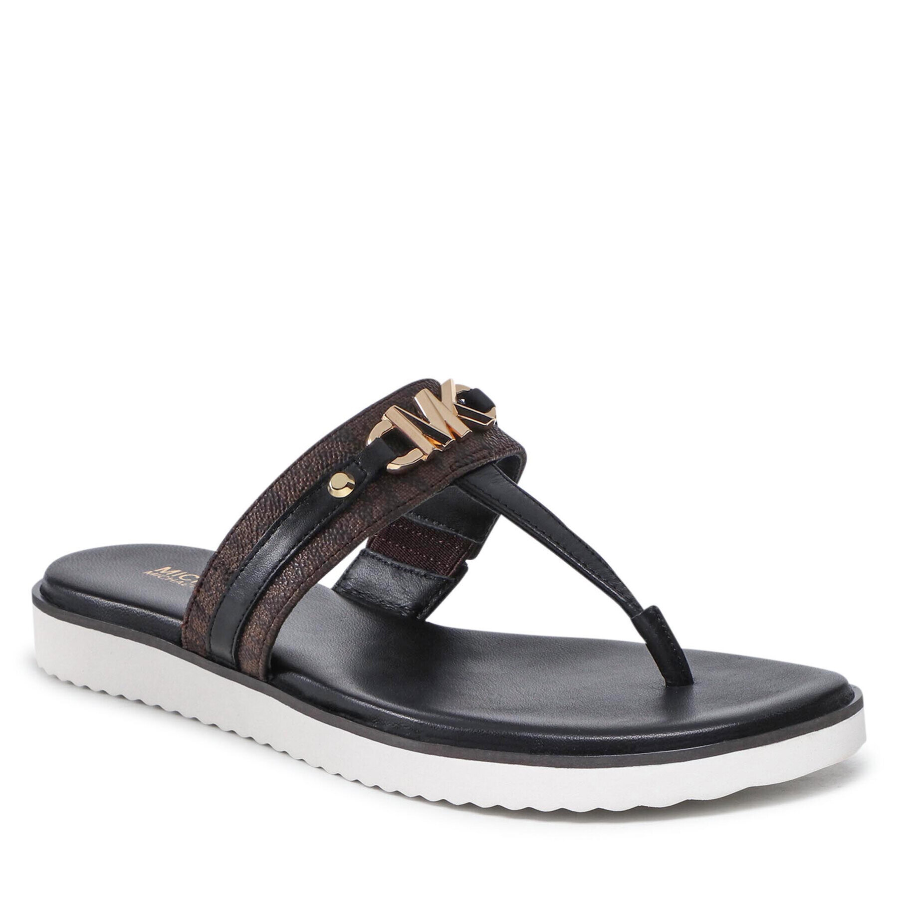 MICHAEL Michael Kors Flip flop Farrah Thong 40R2FHFA1B Negru - Pled.ro