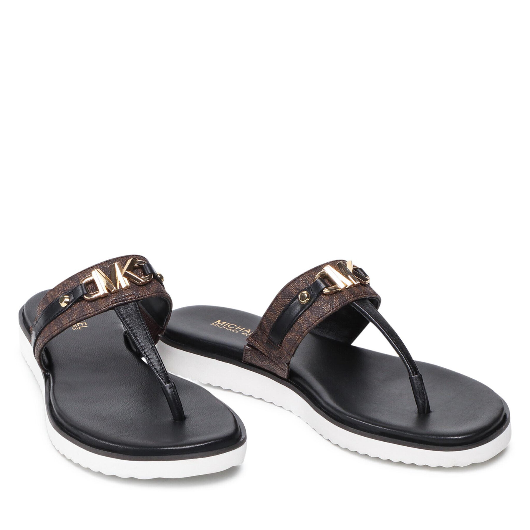 MICHAEL Michael Kors Flip flop Farrah Thong 40R2FHFA1B Negru - Pled.ro