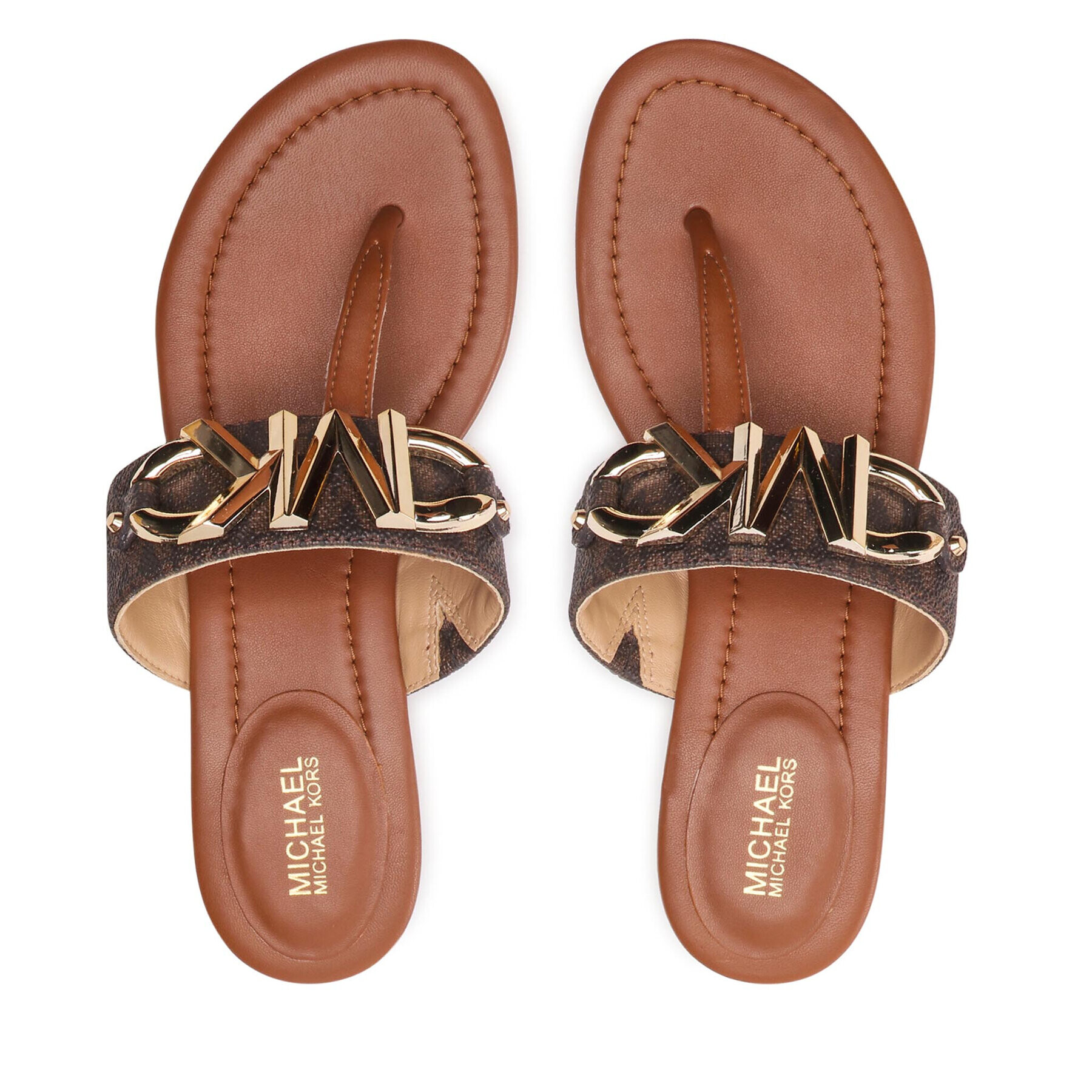 MICHAEL Michael Kors Flip flop Izzy Thong 40S2IZFA1B Maro - Pled.ro