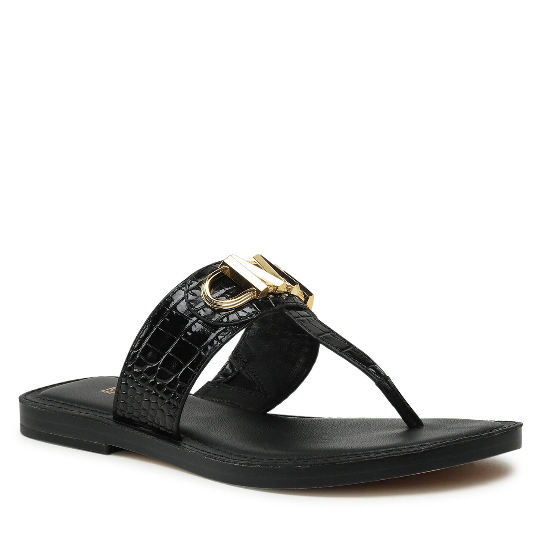 MICHAEL Michael Kors Flip flop Parker Thong 40S3PKFS1E Negru - Pled.ro