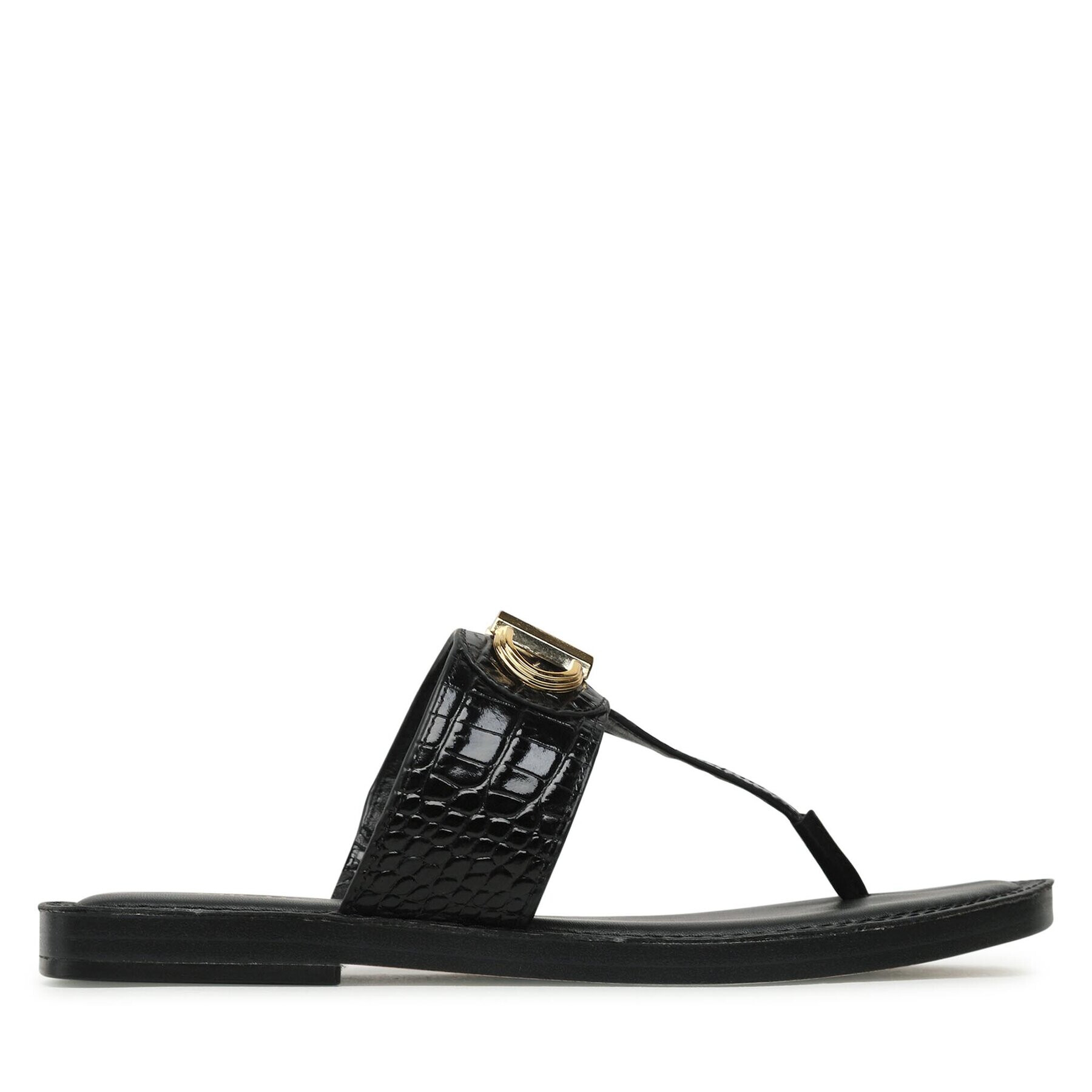 MICHAEL Michael Kors Flip flop Parker Thong 40S3PKFS1E Negru - Pled.ro