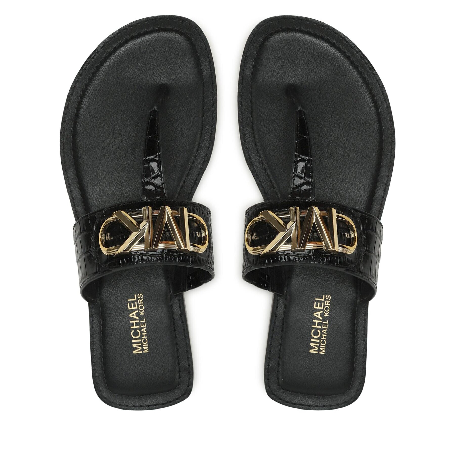 MICHAEL Michael Kors Flip flop Parker Thong 40S3PKFS1E Negru - Pled.ro