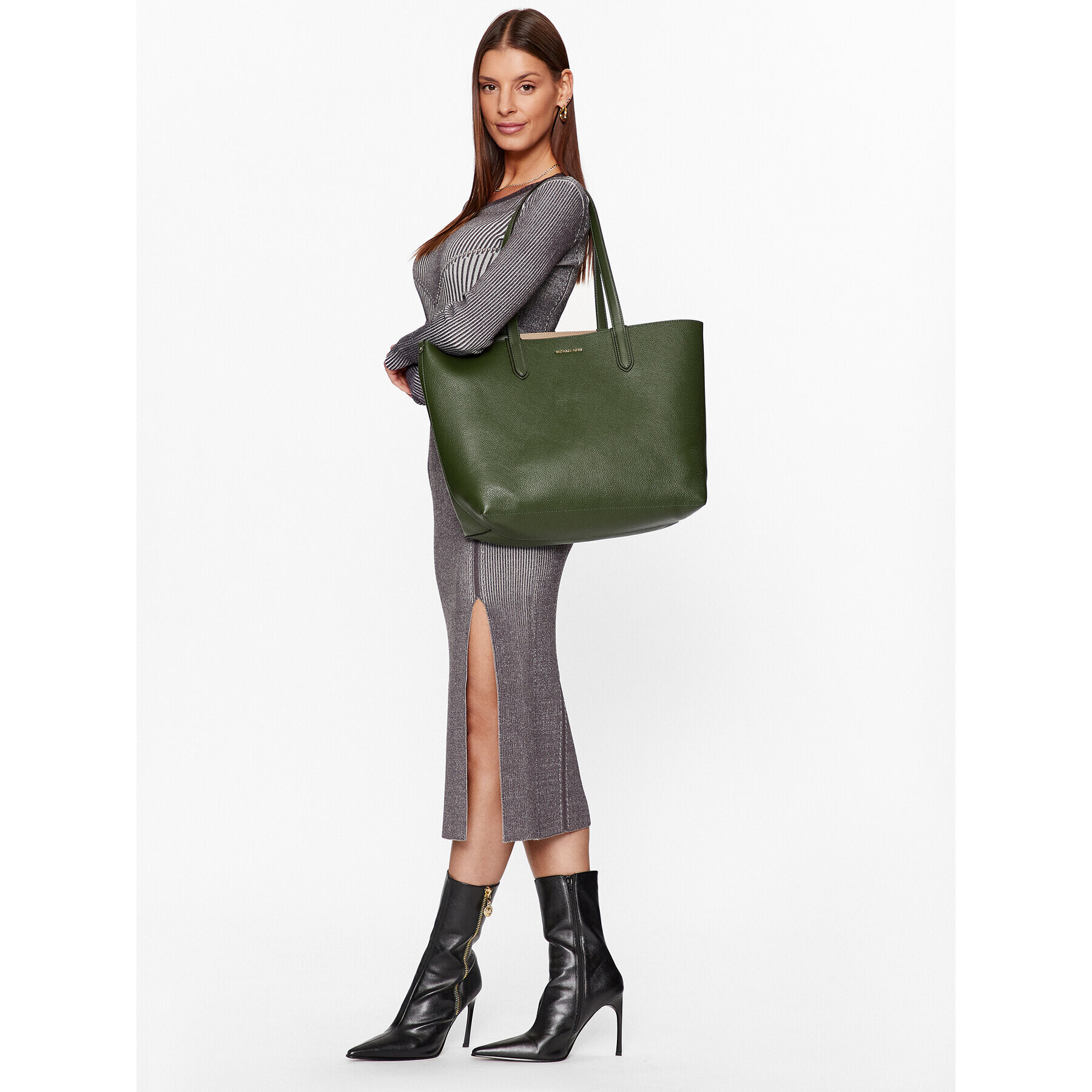 MICHAEL Michael Kors Geantă Eliza 30F3GZAT4T Verde - Pled.ro