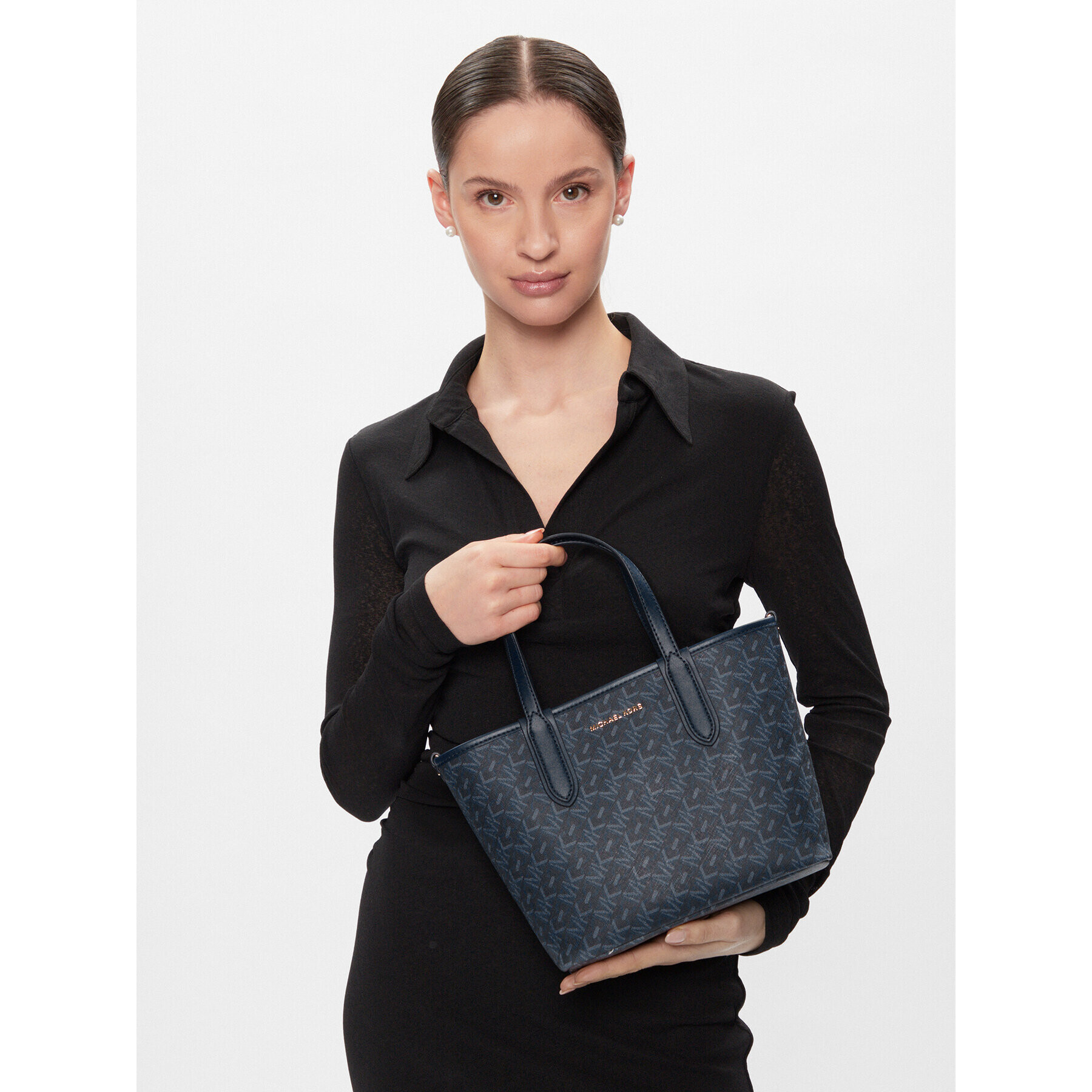 MICHAEL Michael Kors Geantă Eliza 30R4GZAT0V Bleumarin - Pled.ro