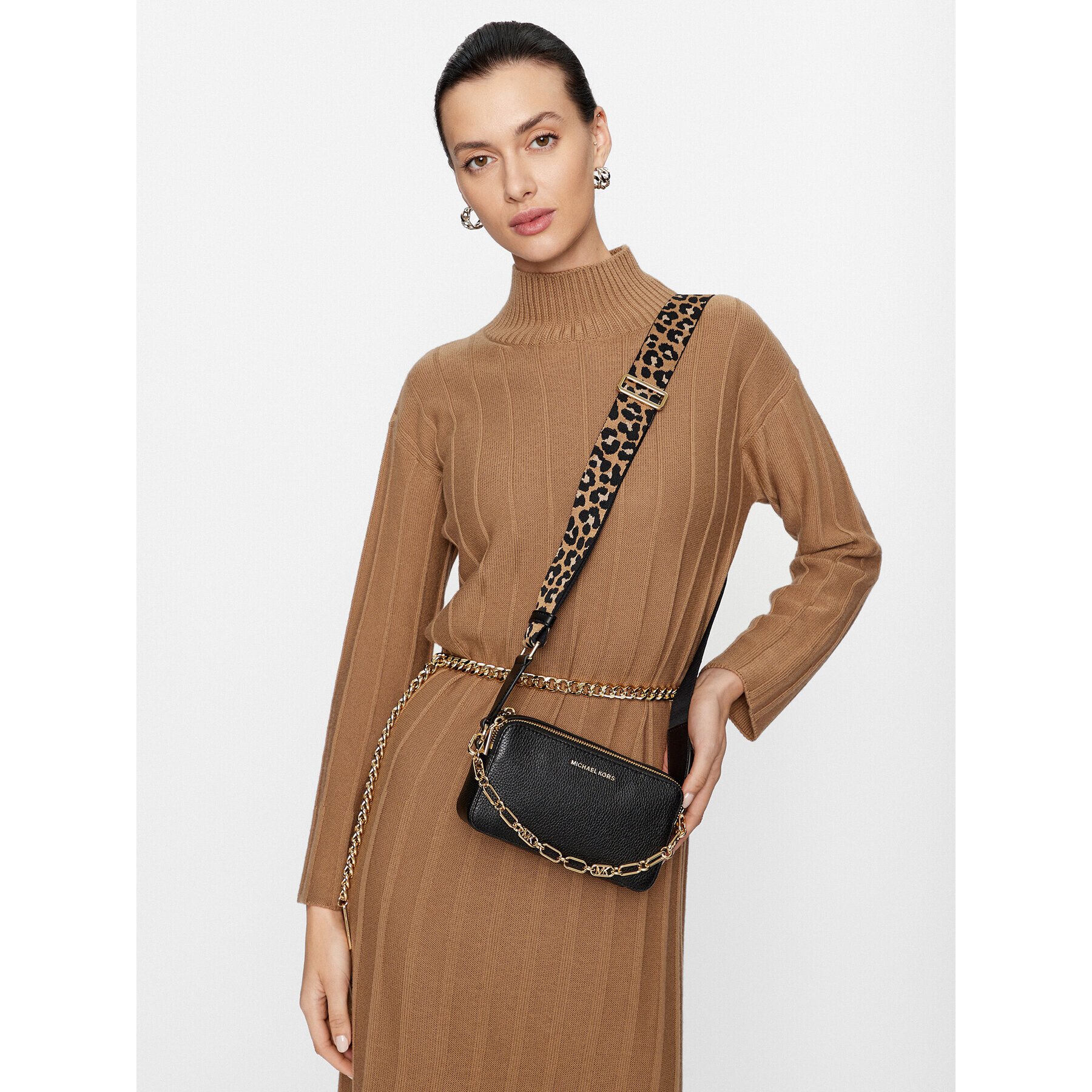 MICHAEL Michael Kors Geantă Jet Set 32F3GJ6C0L Negru - Pled.ro