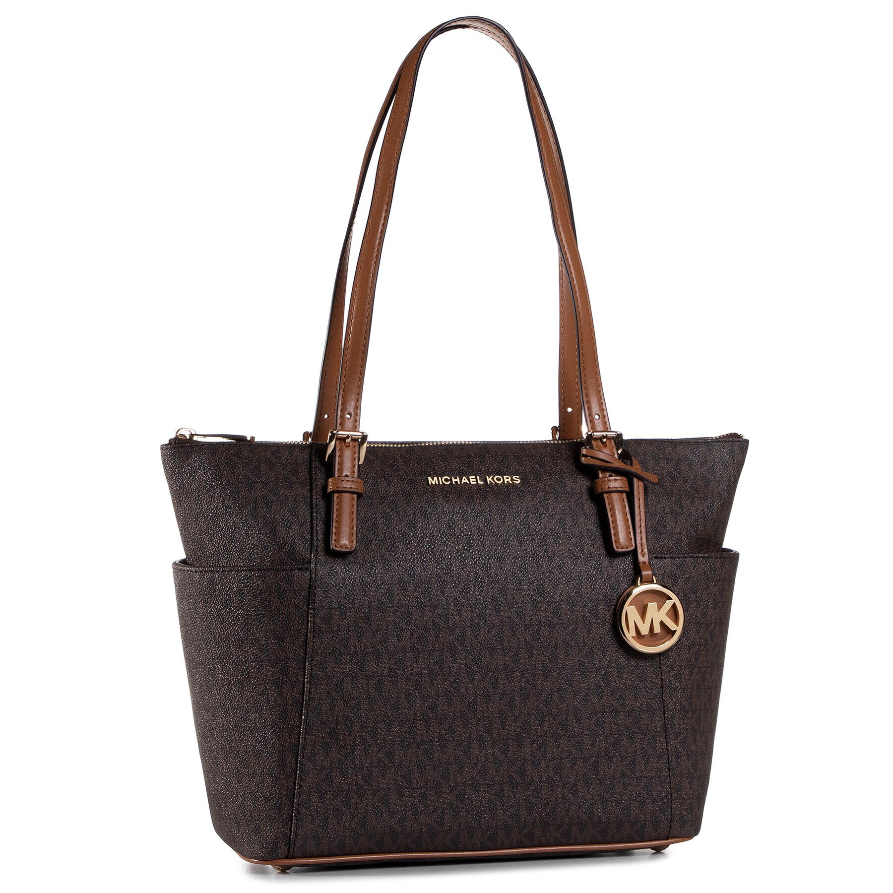 MICHAEL Michael Kors Geantă Jet Set Item 30S0GTTT1B Maro - Pled.ro