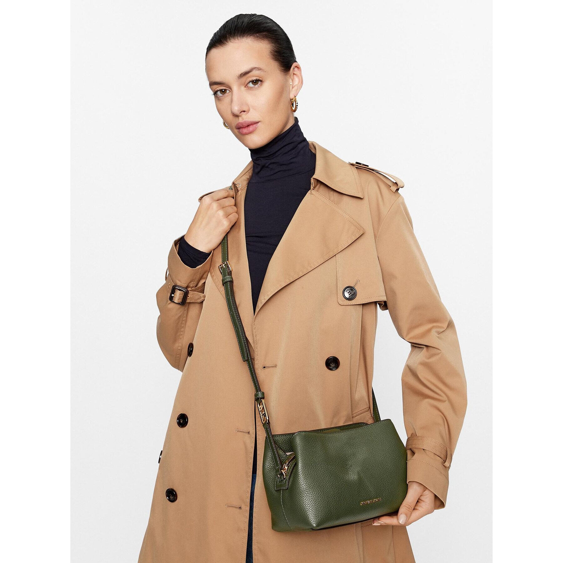 MICHAEL Michael Kors Geantă Kensington 30F3G8KM2L Verde - Pled.ro