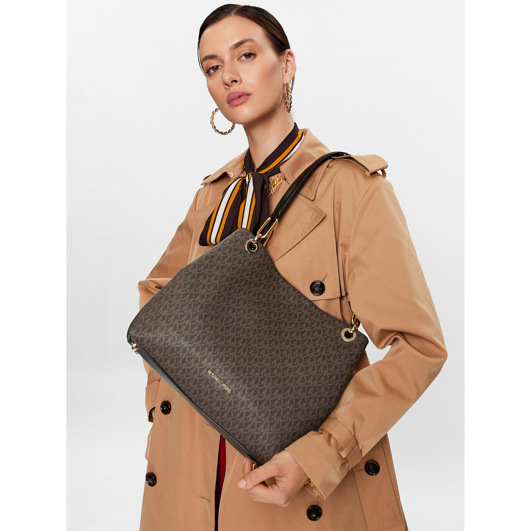 MICHAEL Michael Kors Geantă Kensington 30F3G8KT7B Maro - Pled.ro