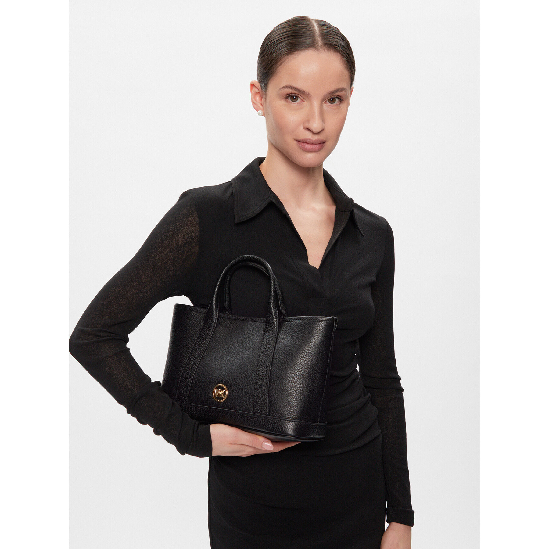 MICHAEL Michael Kors Geantă Luisa 30R4G99T1L Negru - Pled.ro