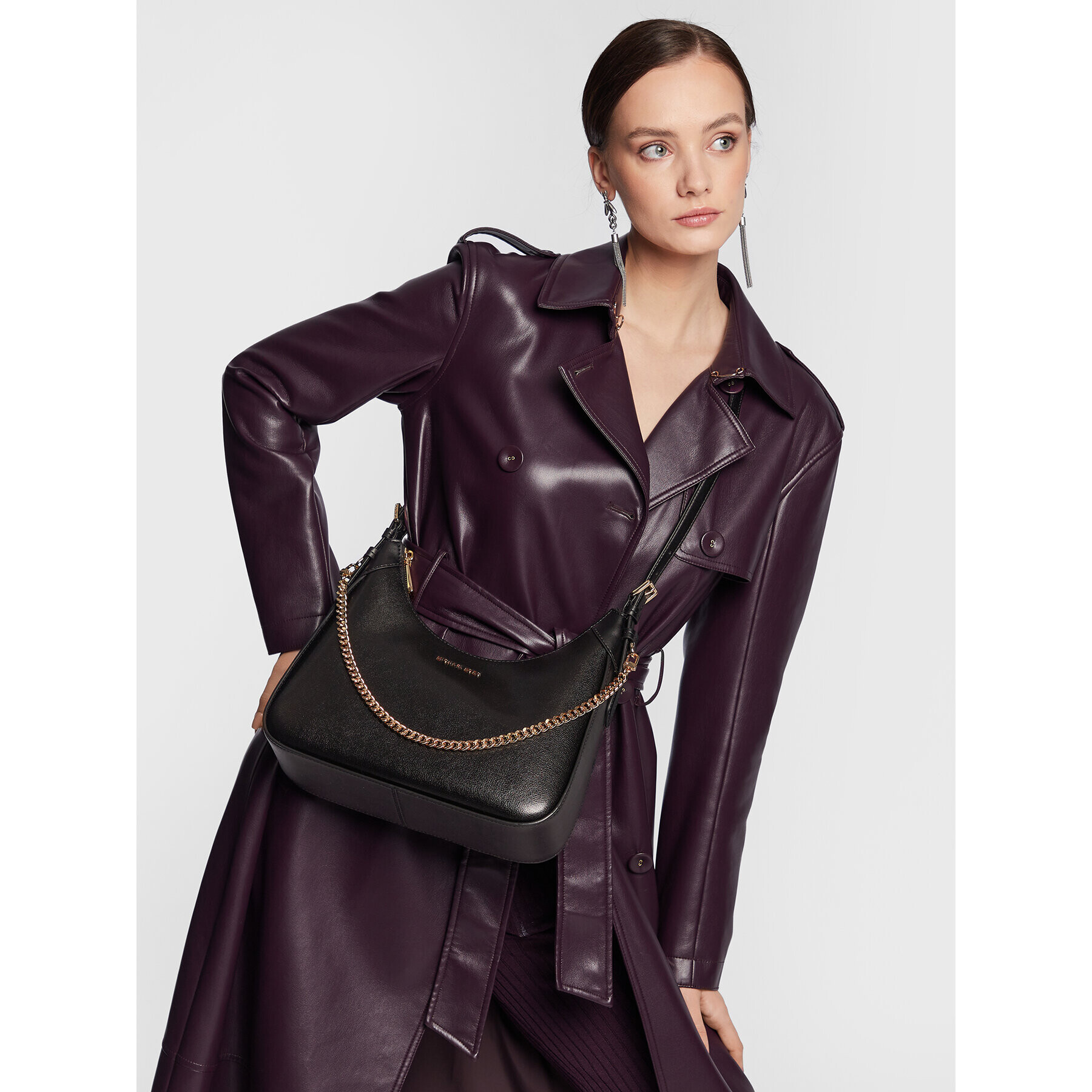 MICHAEL Michael Kors Geantă Wilma 30R3G3WM2L Negru - Pled.ro