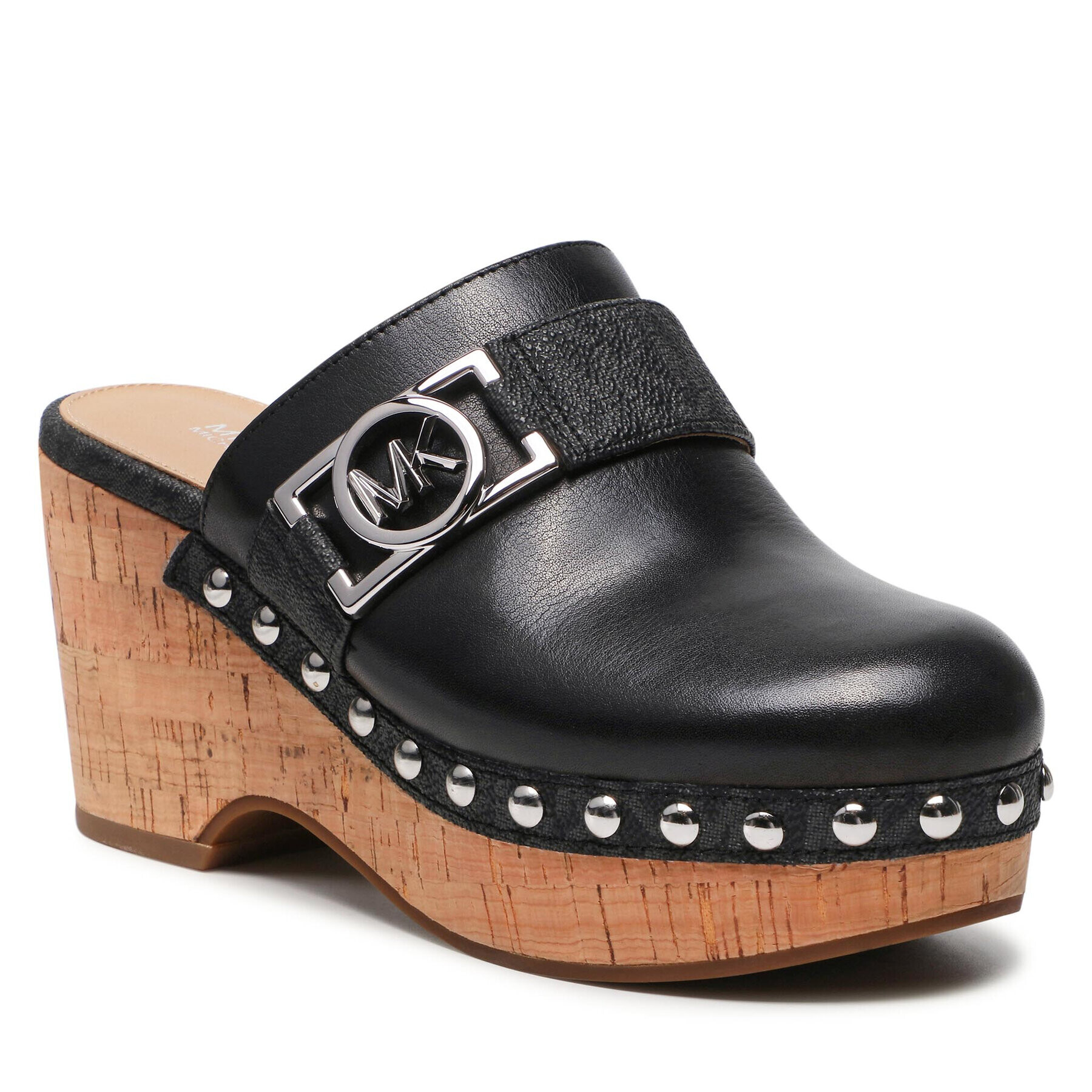 MICHAEL Michael Kors Șlapi April Clog 40R2APMP1L Negru - Pled.ro