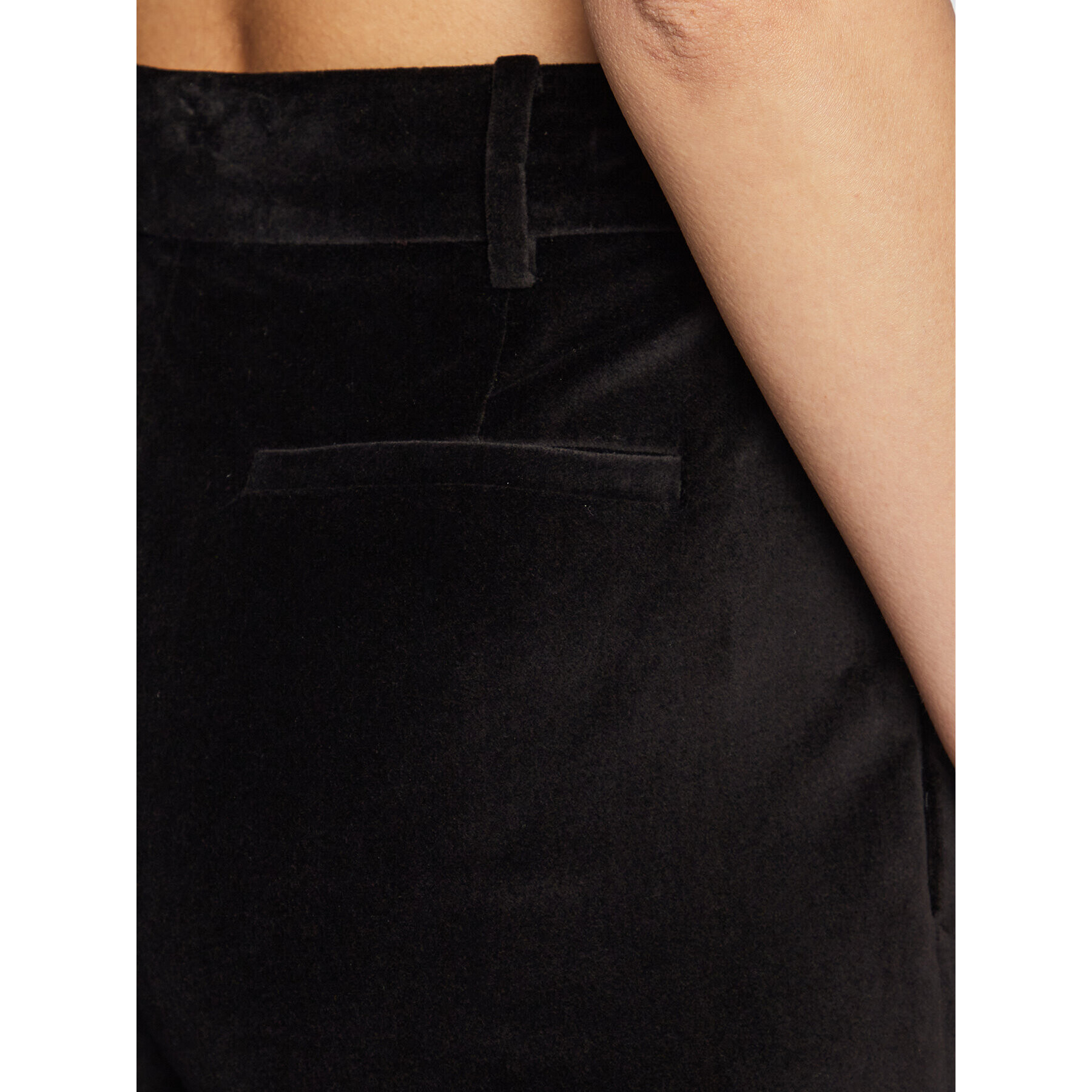 MICHAEL Michael Kors Pantaloni din material MF230606LN Negru Regular Fit - Pled.ro